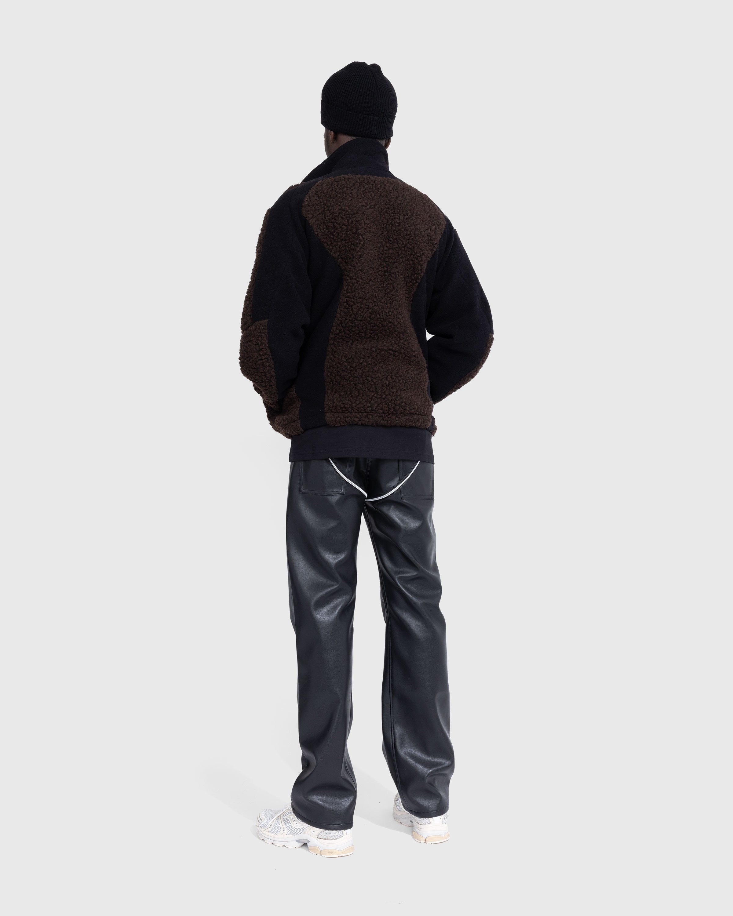 GmbH - Ercan Fleece Jacket Black/Brown - Clothing - Multi - Image 4