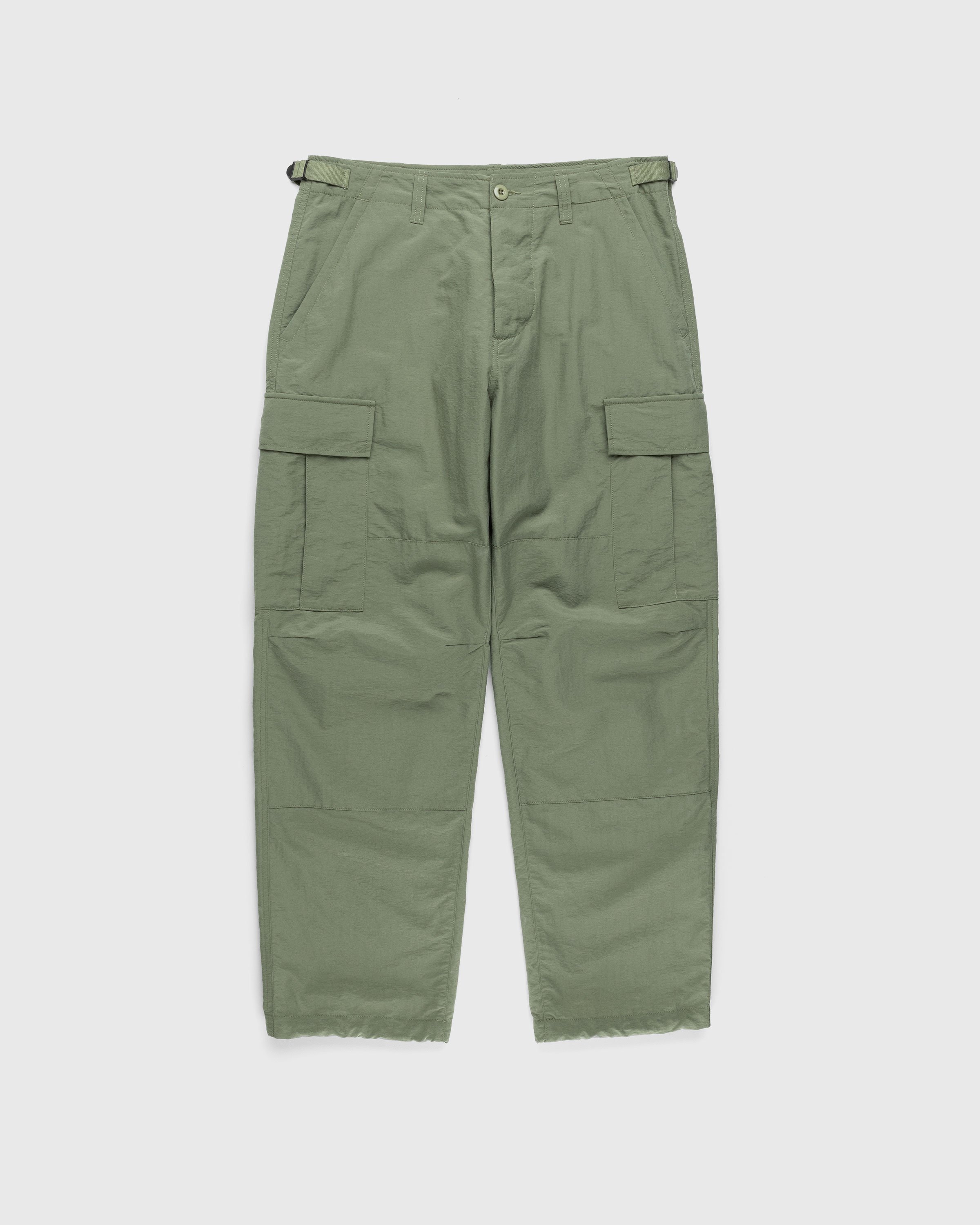 Highsnobiety - Nylon Cargo Pants Khaki - Clothing - Green - Image 1