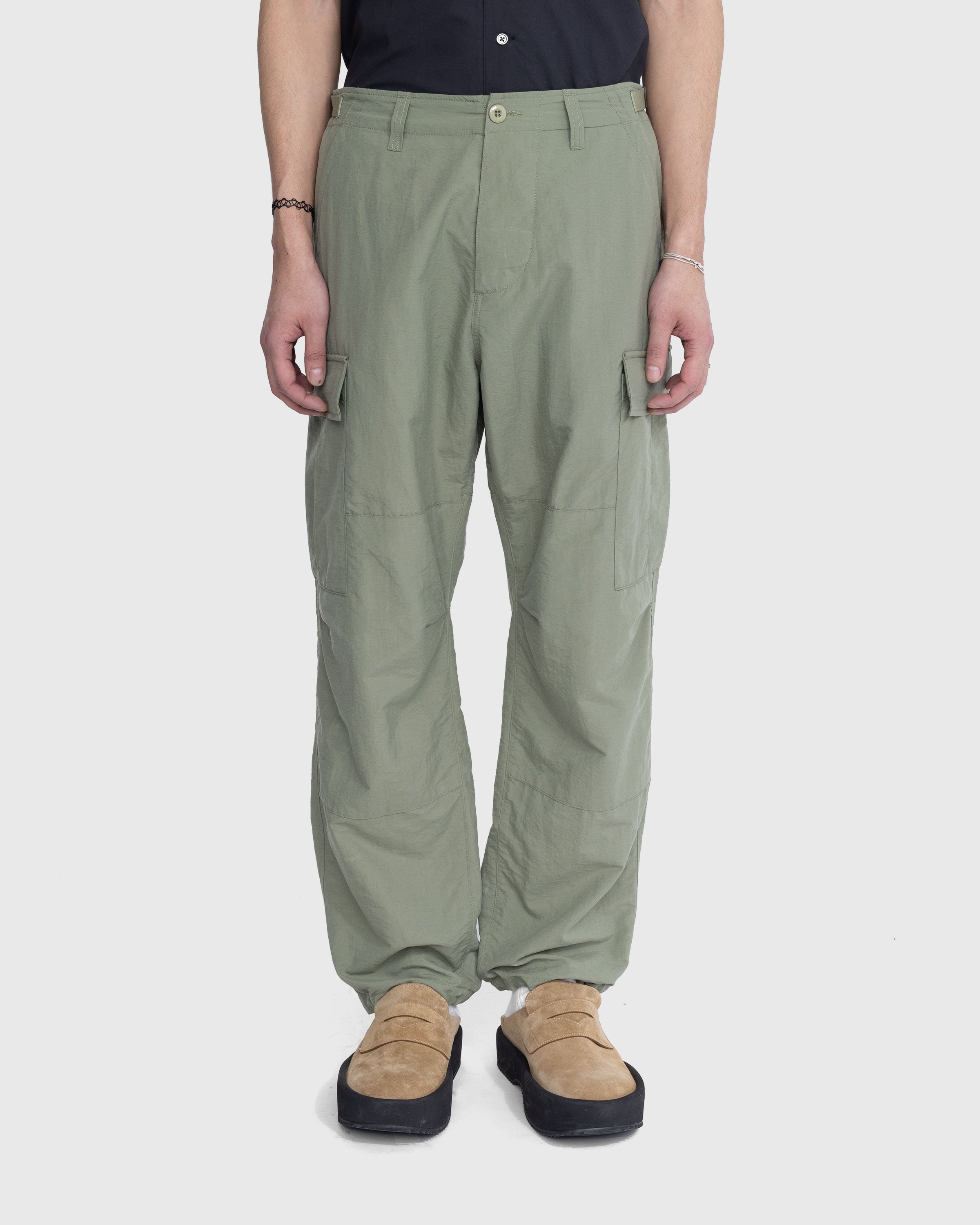 Highsnobiety - Nylon Cargo Pants Khaki - Clothing - Green - Image 2