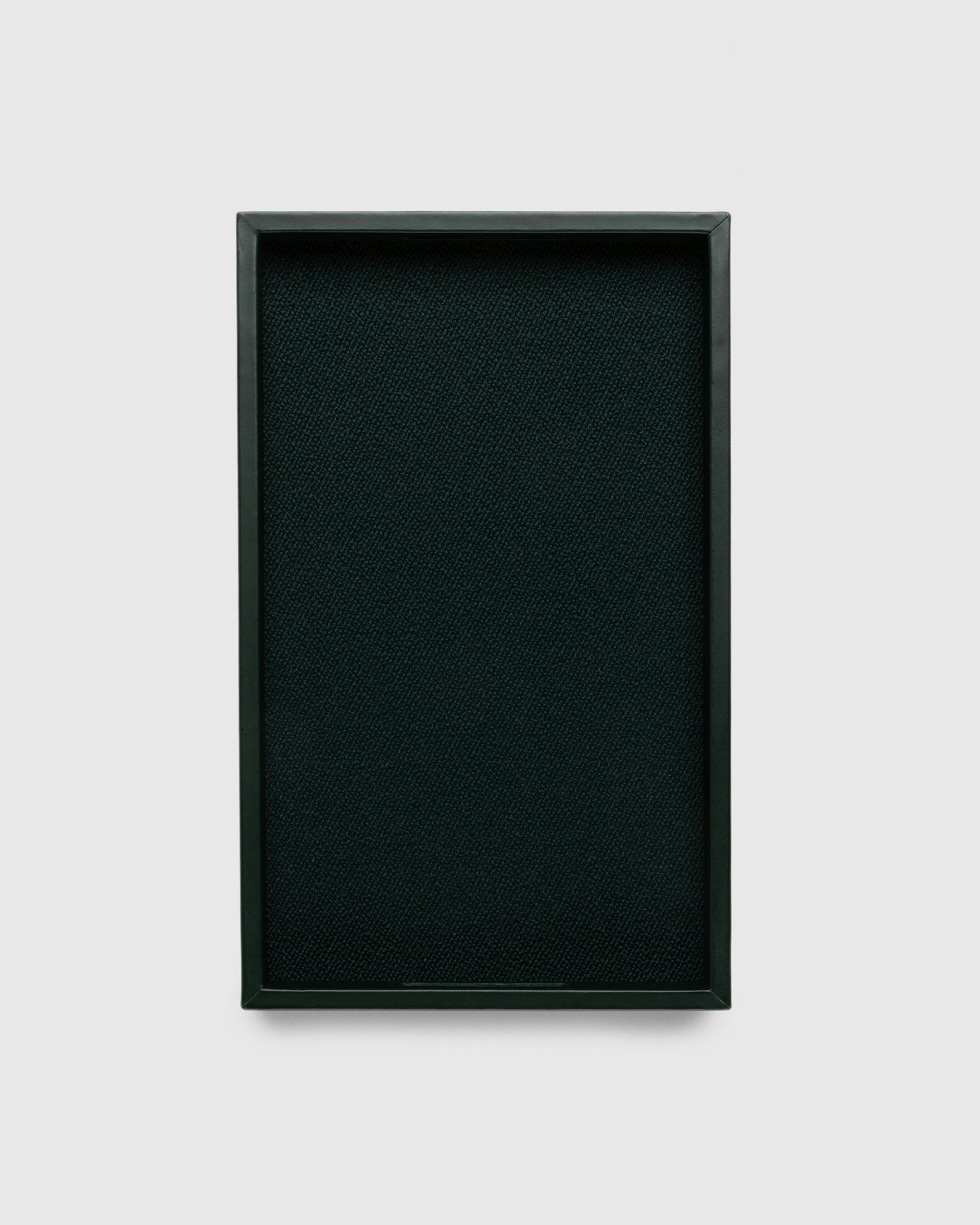 Kvadrat/Raf Simons - Leather Mirror Tray Green - Lifestyle - Green - Image 1