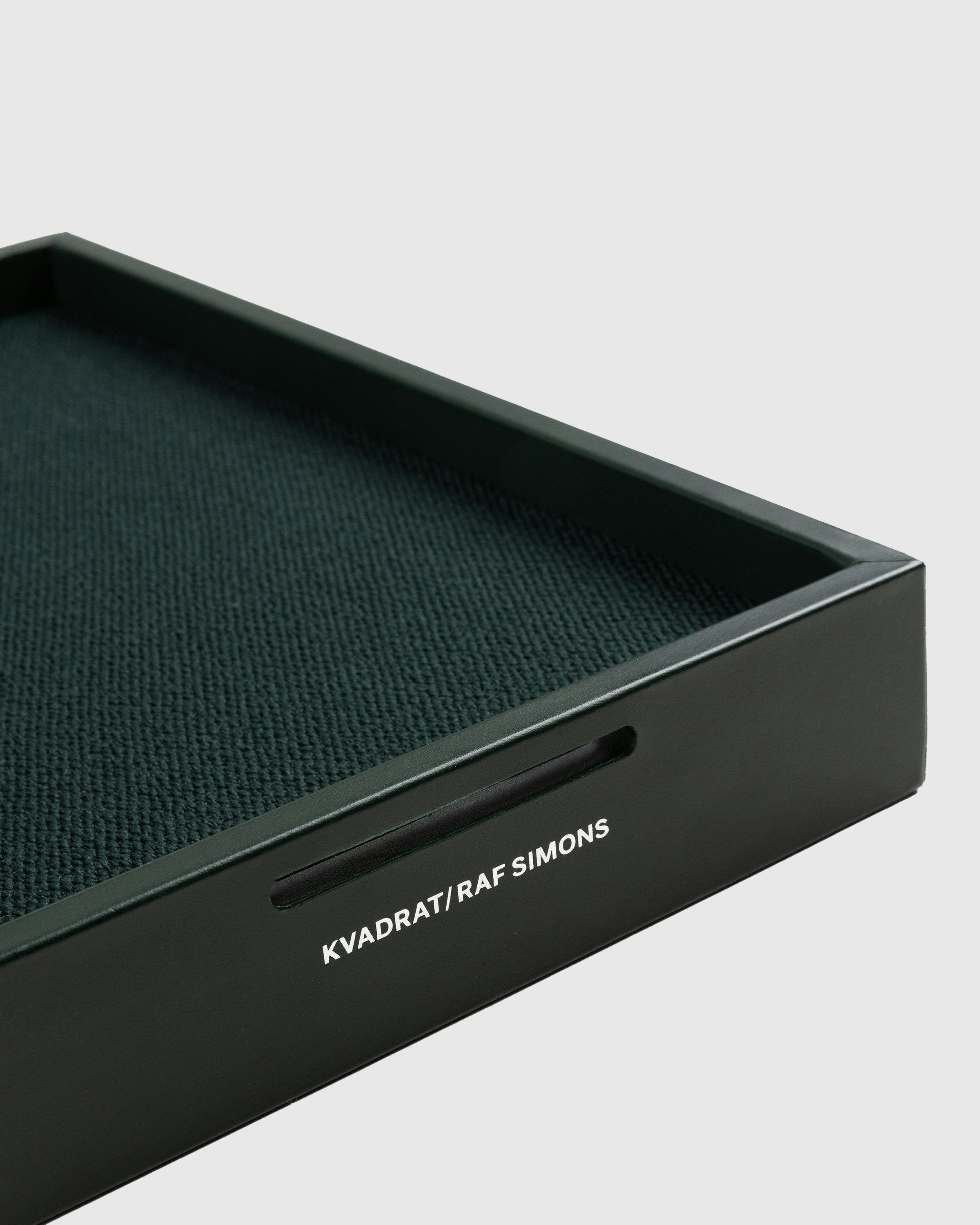 Kvadrat/Raf Simons - Leather Mirror Tray Green - Lifestyle - Green - Image 3