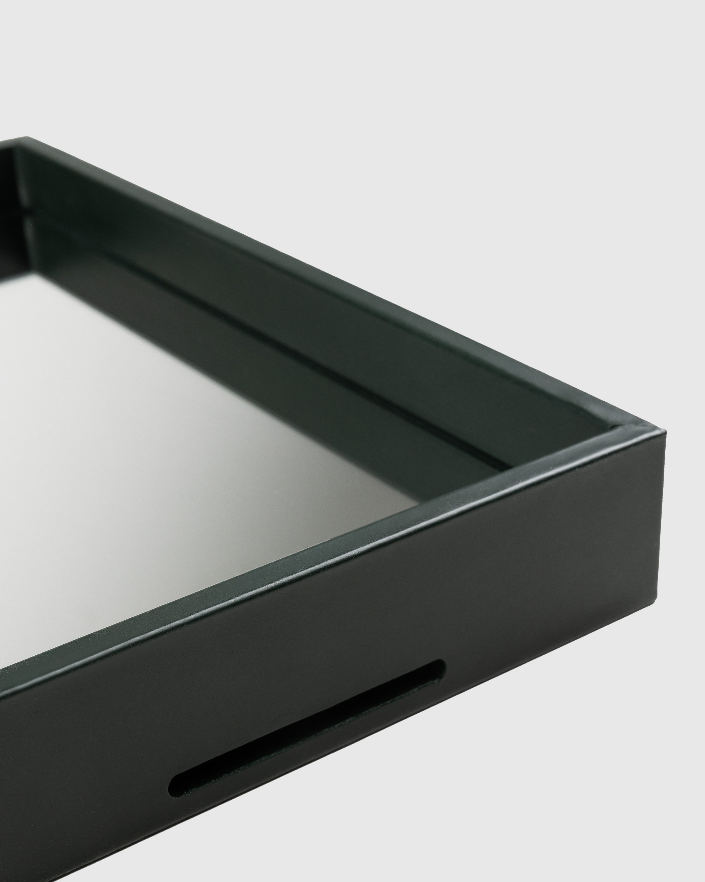 Kvadrat/Raf Simons - Leather Mirror Tray Green - Lifestyle - Green - Image 4