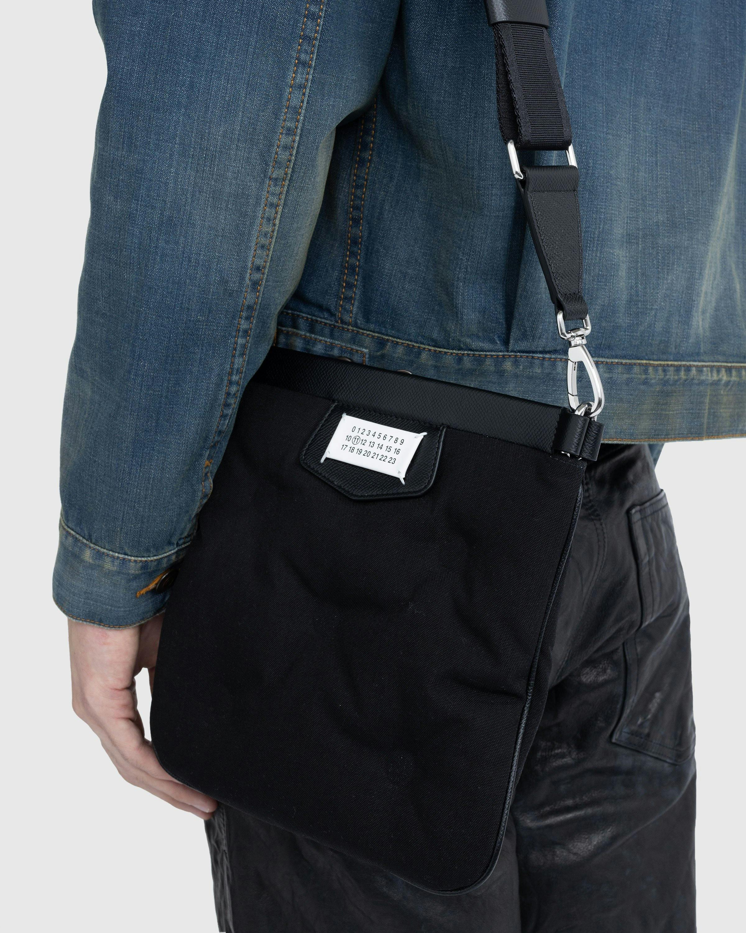 Maison Margiela - Nylon Crossbody Bag Black - Accessories - Black - Image 4