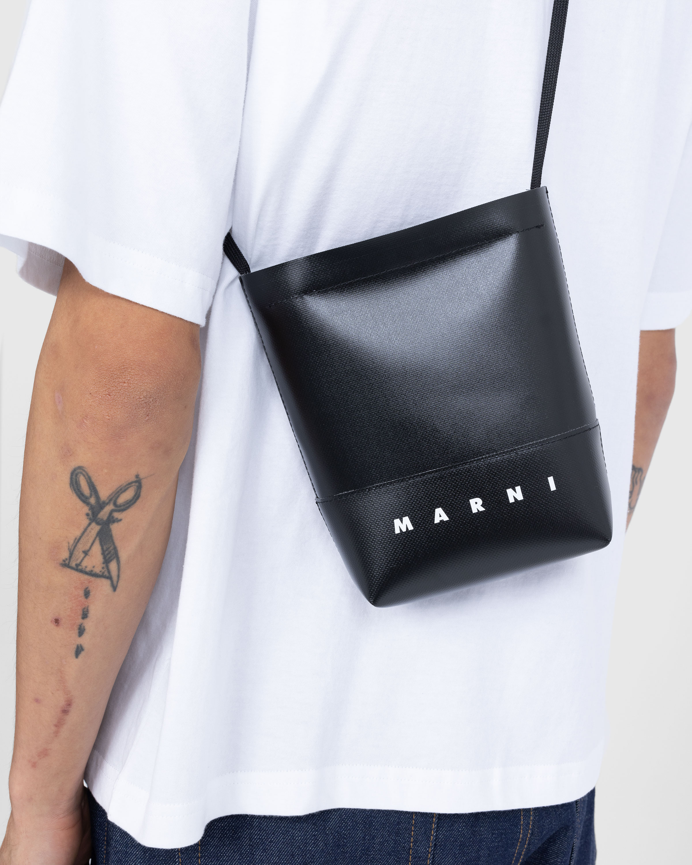 Marni - Crossbody Bag Black - Accessories - Black - Image 5