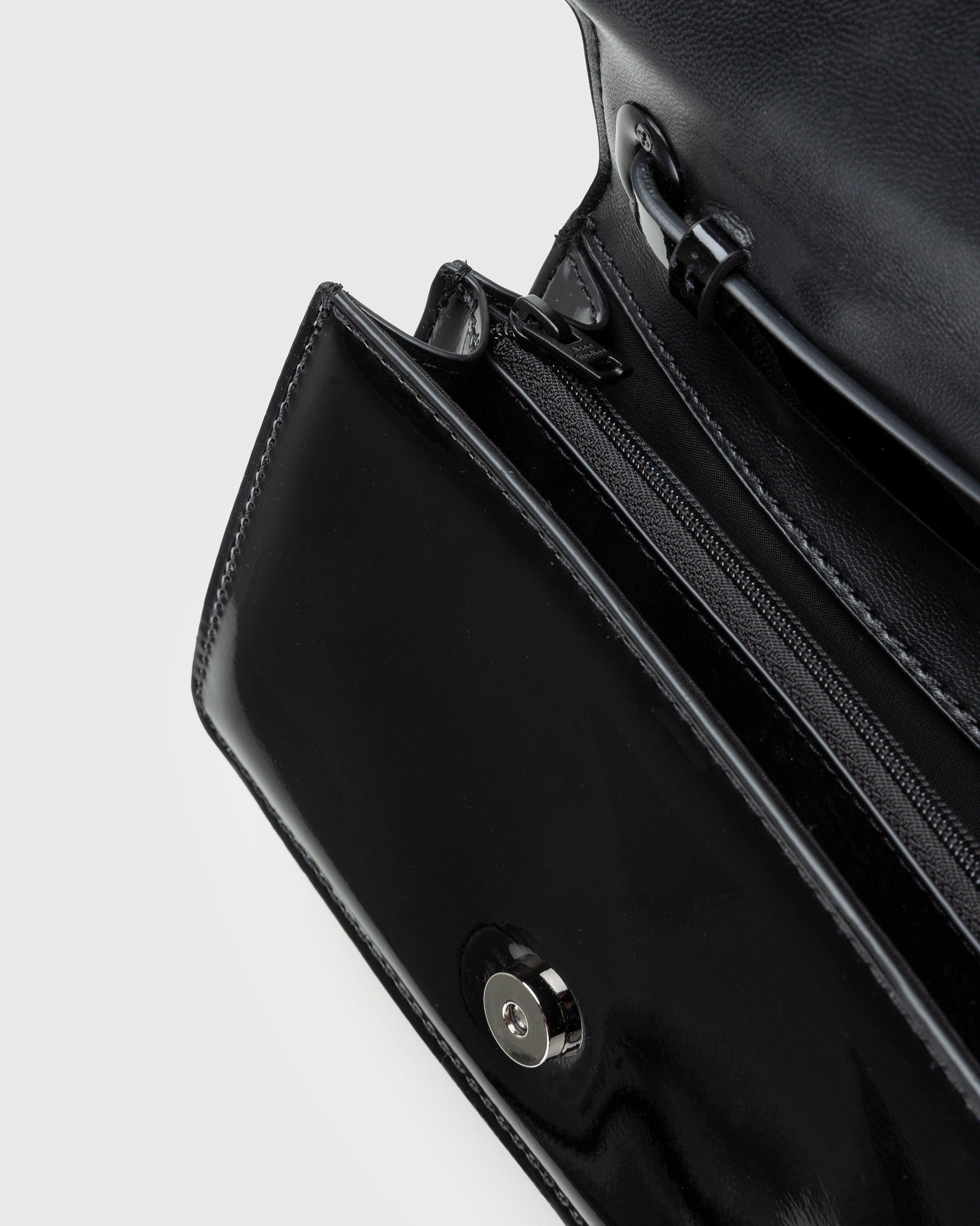 Acne Studios - Mini Crossbody Face Bag Black - Accessories - Black - Image 5