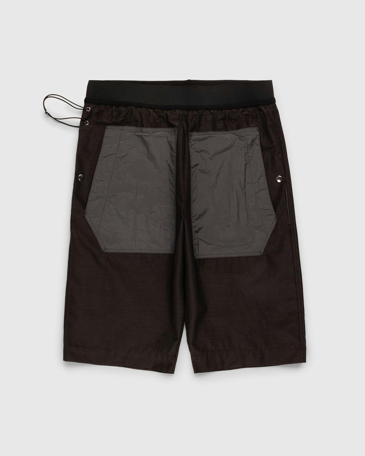 Arnar Mar Jonsson - Hraun Work Short Charcoal - Clothing - Brown - Image 1