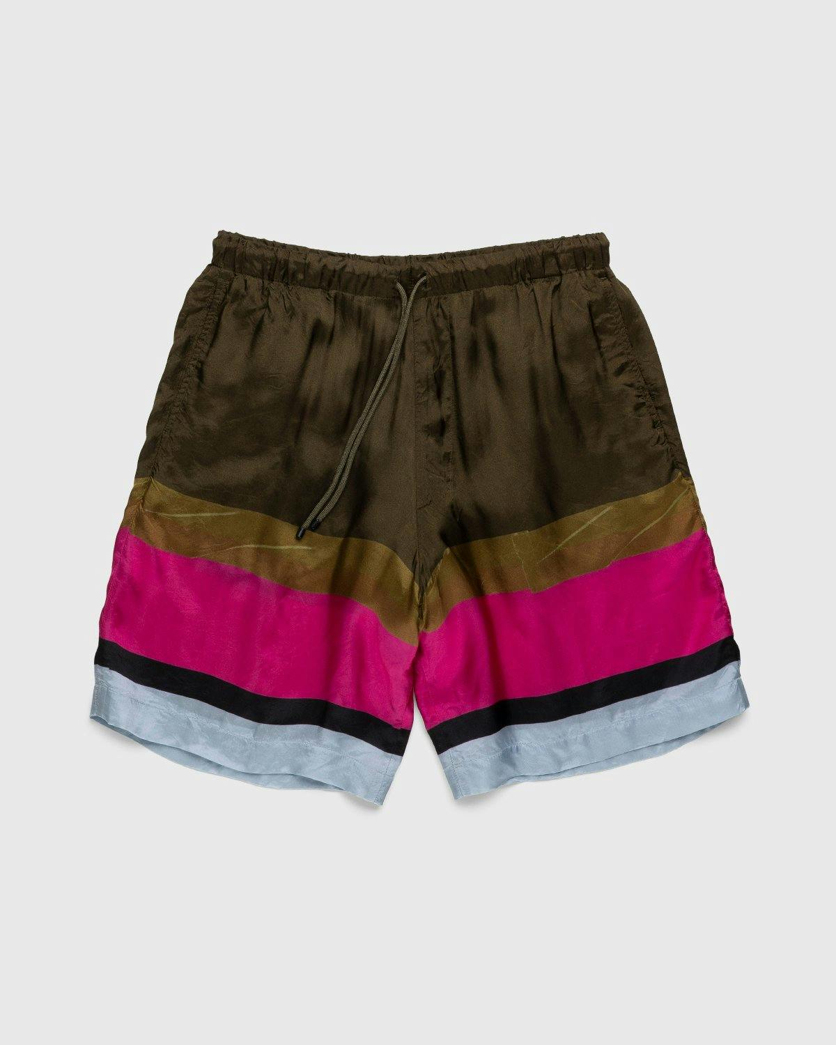 Dries van Noten - Piperi Shorts Khaki - Clothing - Green - Image 1