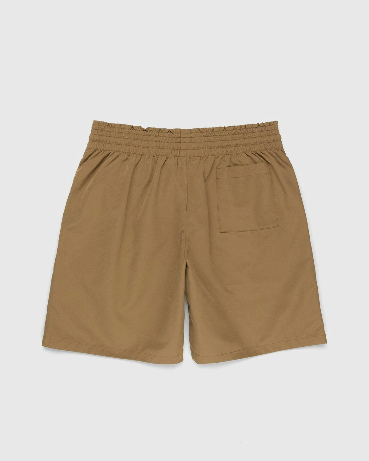 Acne Studios - Elastic Waist Ripstop Shorts Brown - Clothing - Brown - Image 2