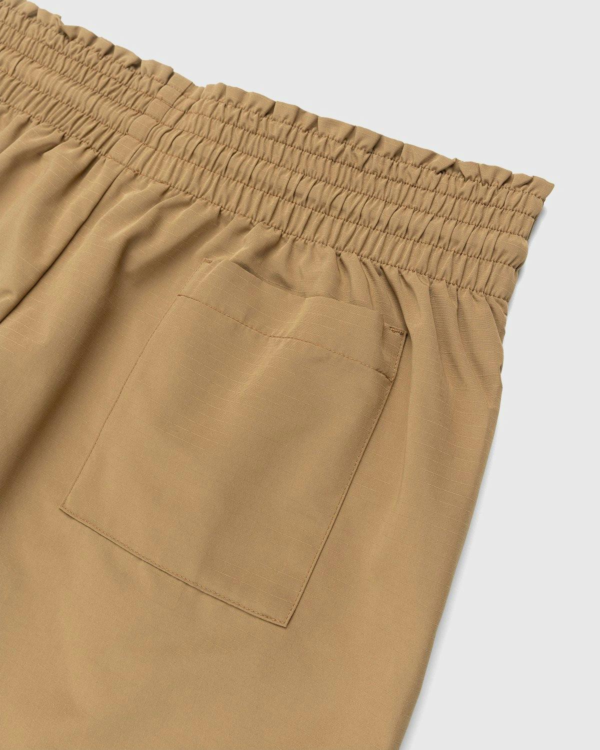 Acne Studios - Elastic Waist Ripstop Shorts Brown - Clothing - Brown - Image 4