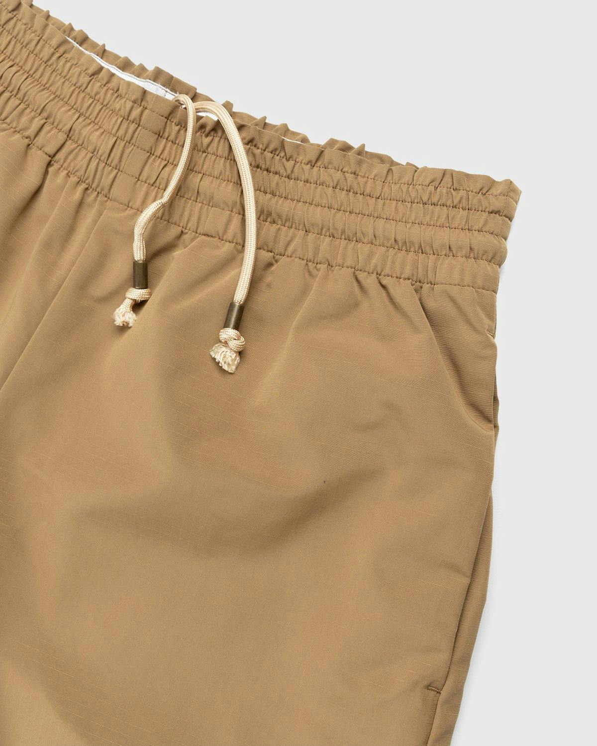 Acne Studios - Elastic Waist Ripstop Shorts Brown - Clothing - Brown - Image 7