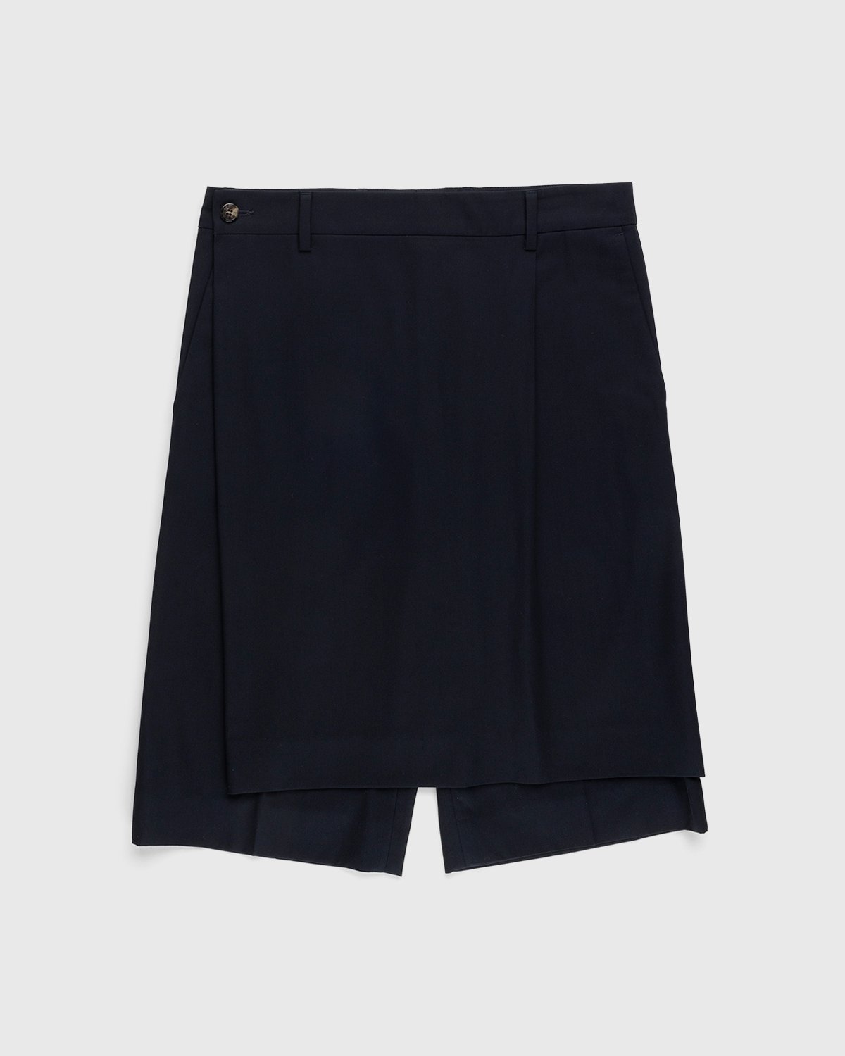 Dries van Noten - Parwin Shorts Navy - Clothing - Blue - Image 1