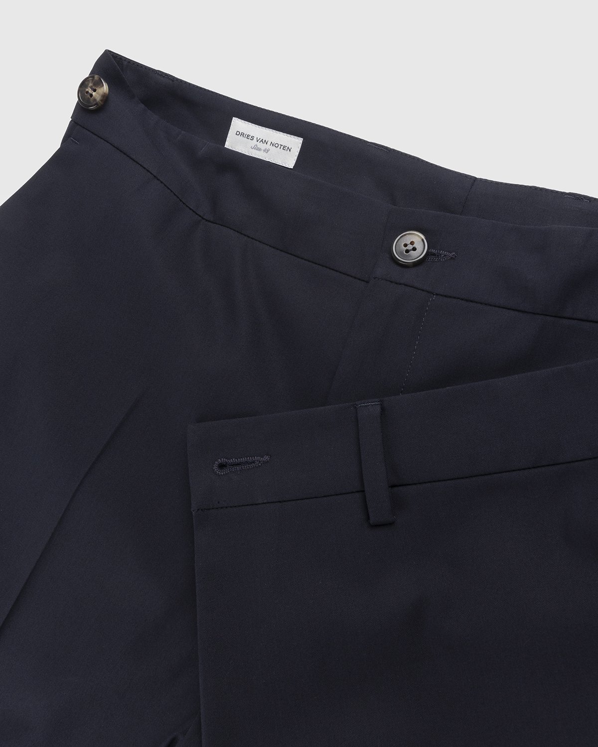 Dries van Noten - Parwin Shorts Navy - Clothing - Blue - Image 4
