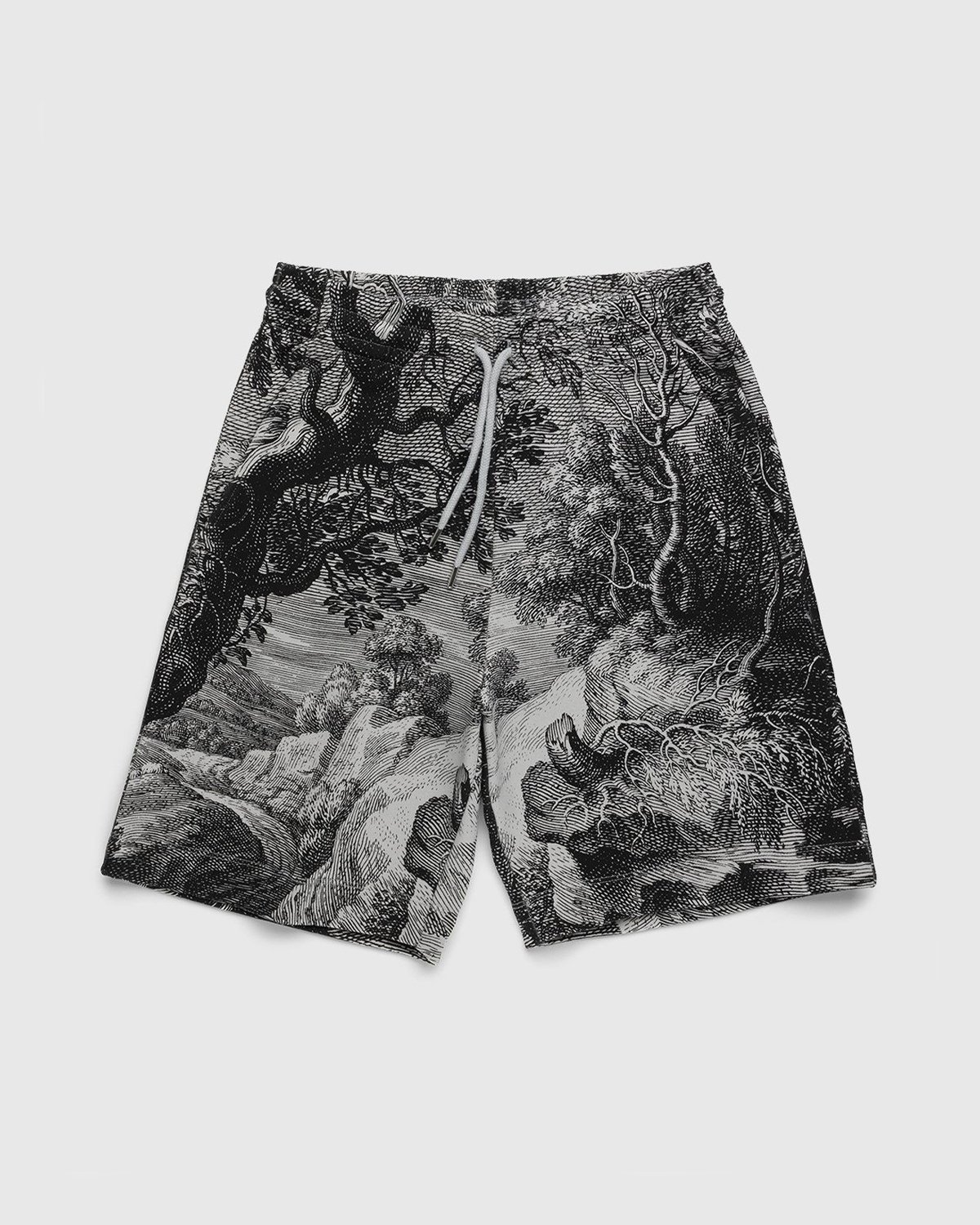 Dries van Noten - Habor Shorts Cement - Clothing - Grey - Image 1