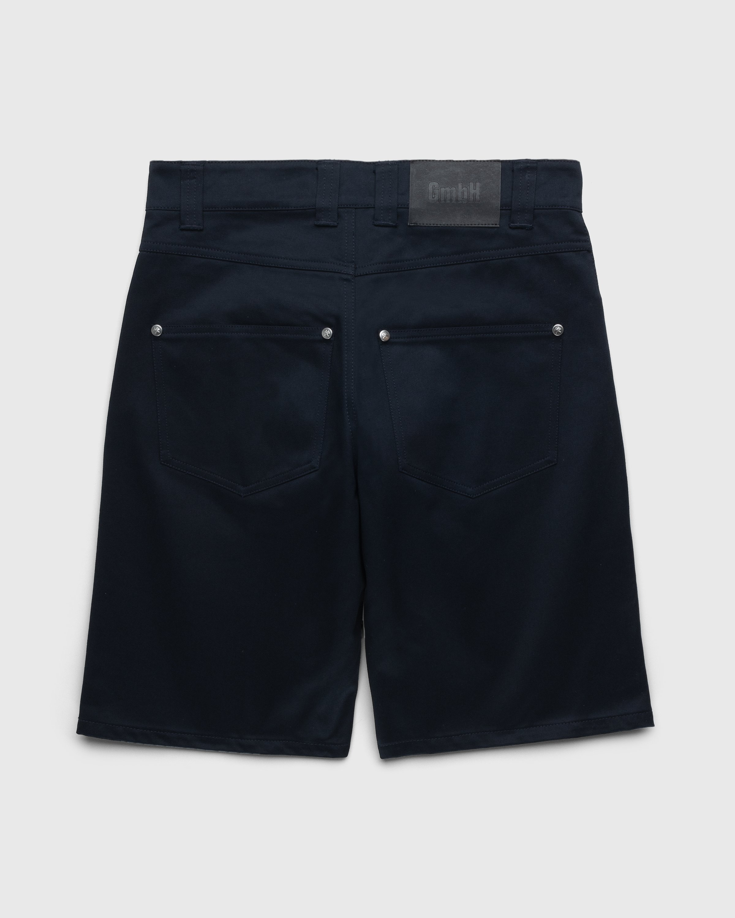 GmbH - Amir Double Zip Shorts Navy - Clothing - Blue - Image 2