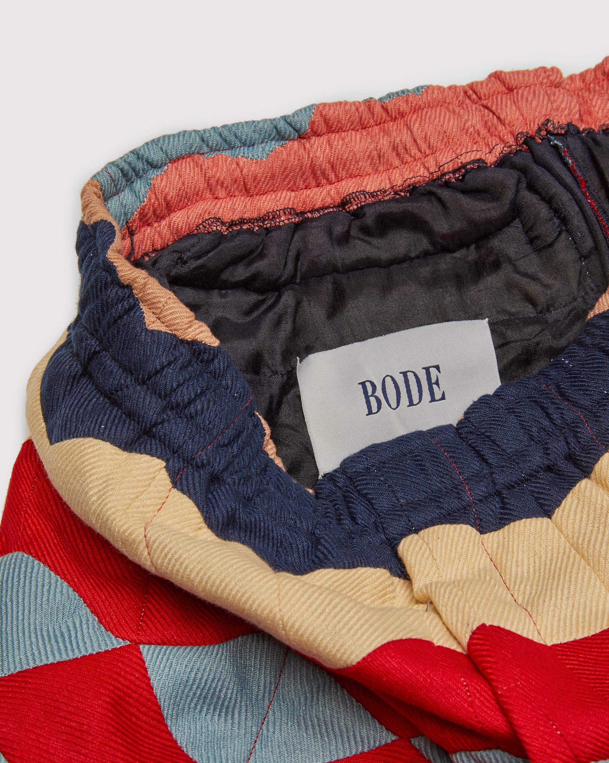Bode - Chevron Quilt Shorts Multi - Clothing - Multi - Image 4