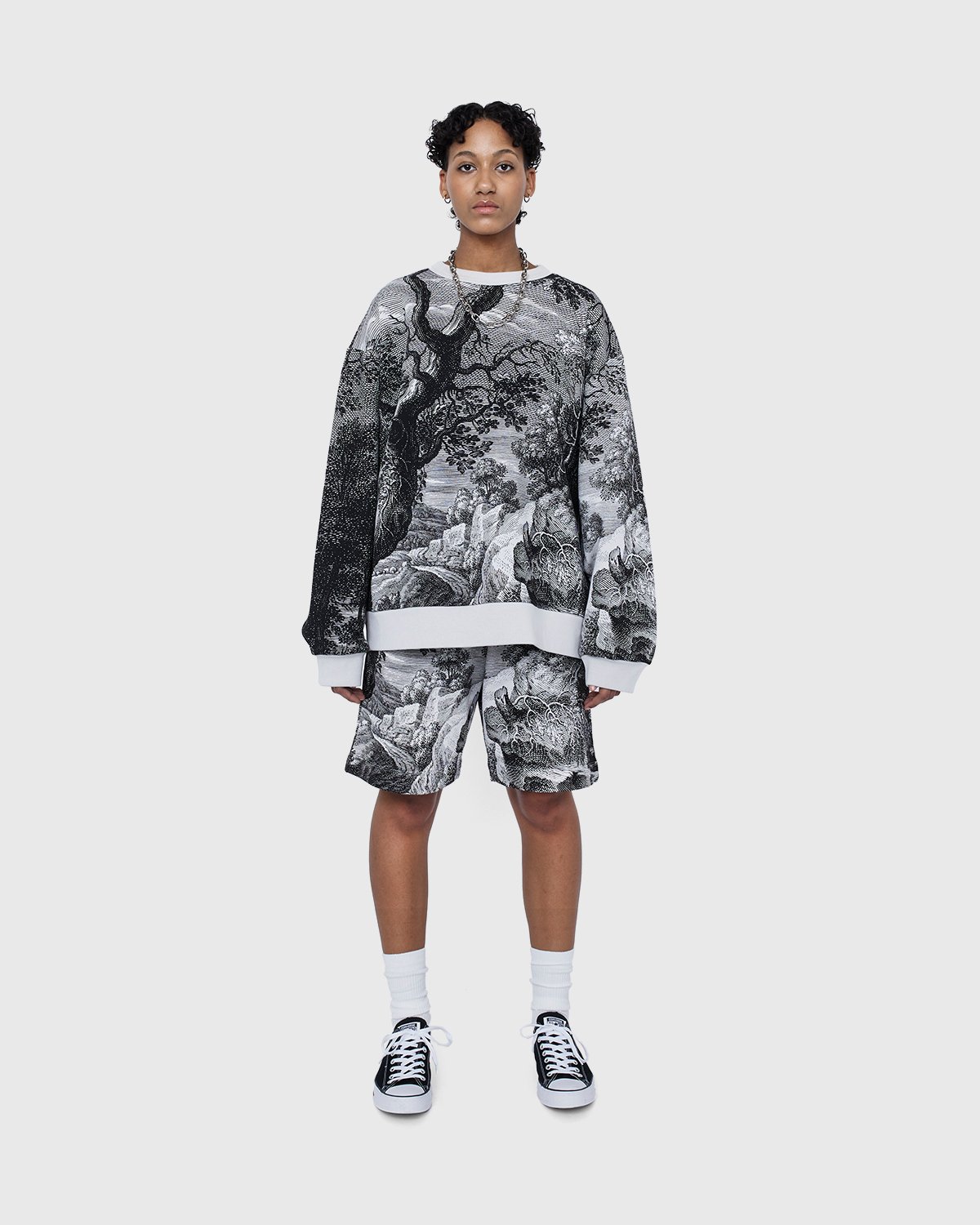 Dries van Noten - Habor Shorts Cement - Clothing - Grey - Image 6