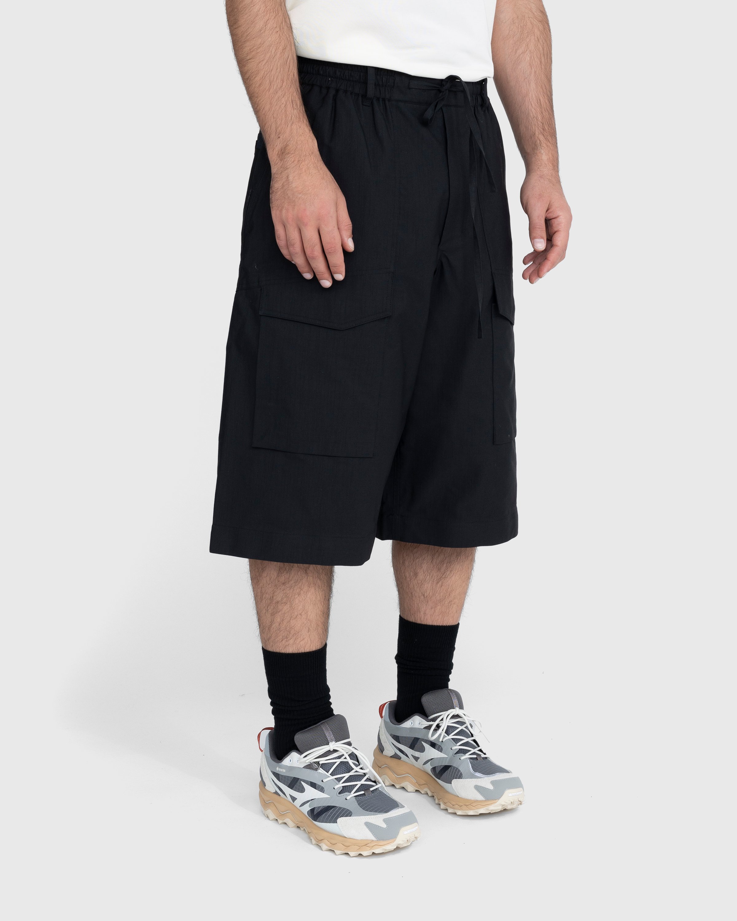 Y-3 - Workwear Shorts Black - Clothing - Black - Image 4