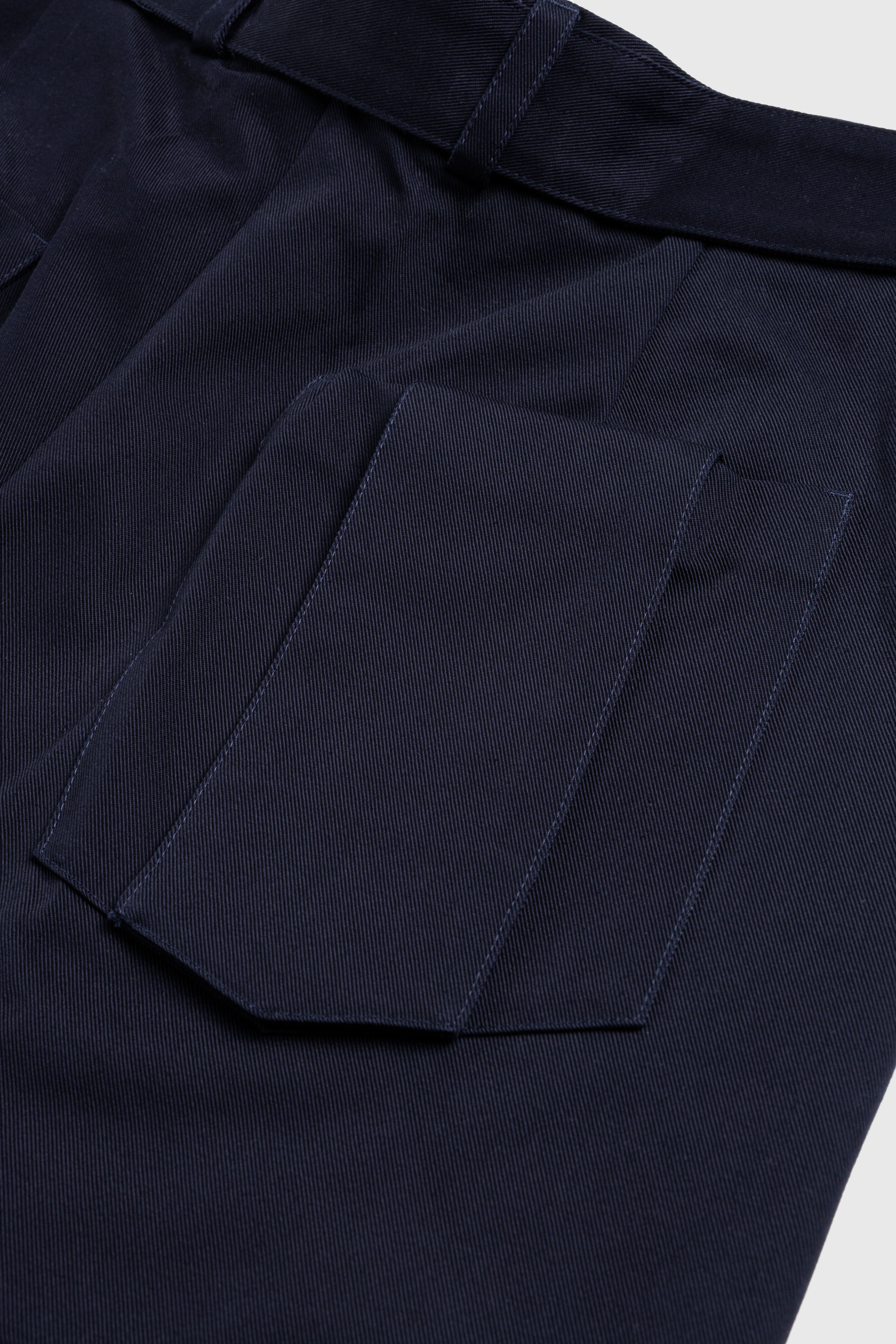 Jil Sander - Belted Shorts Navy - Clothing - Blue - Image 4