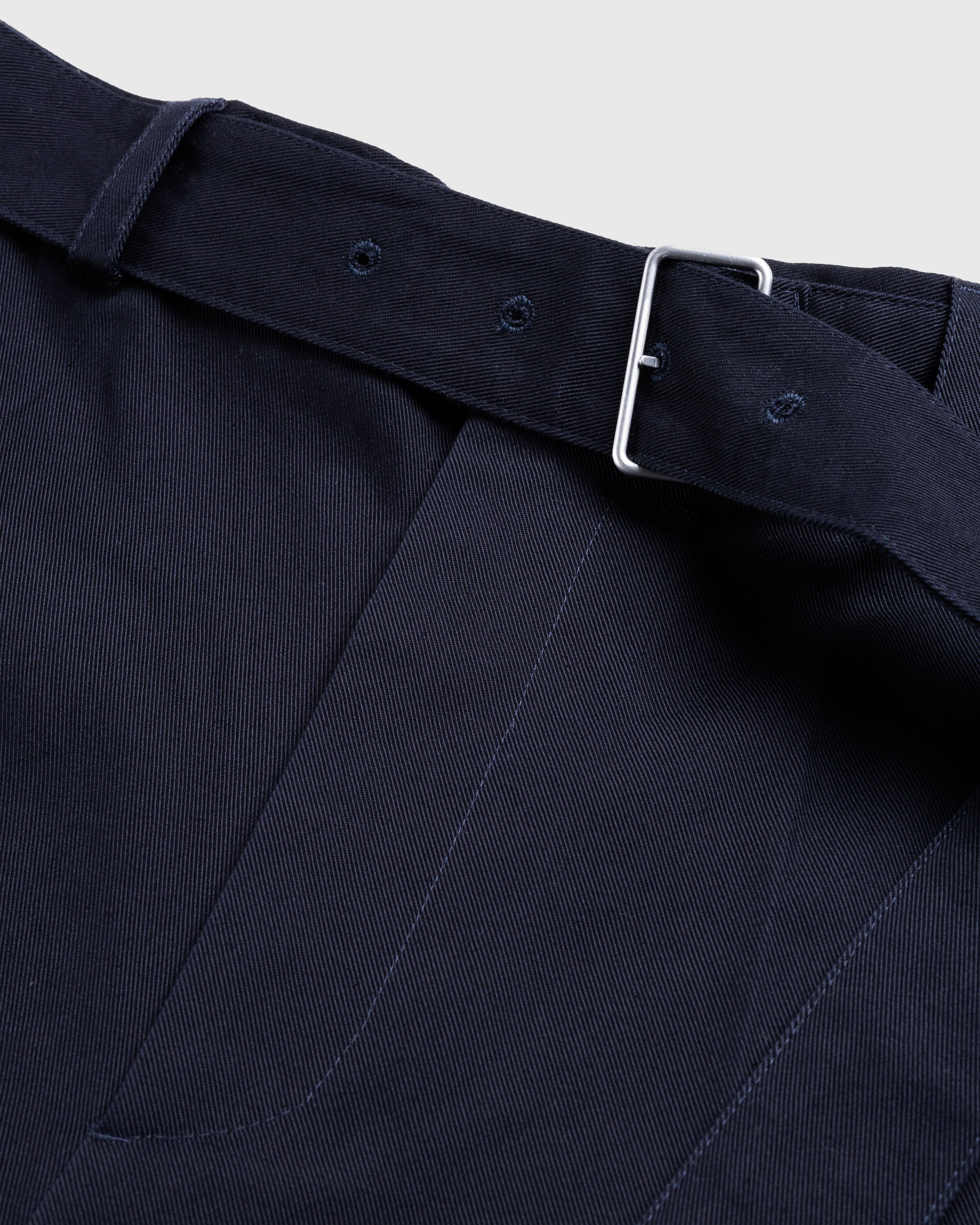 Jil Sander - Belted Shorts Navy - Clothing - Blue - Image 5
