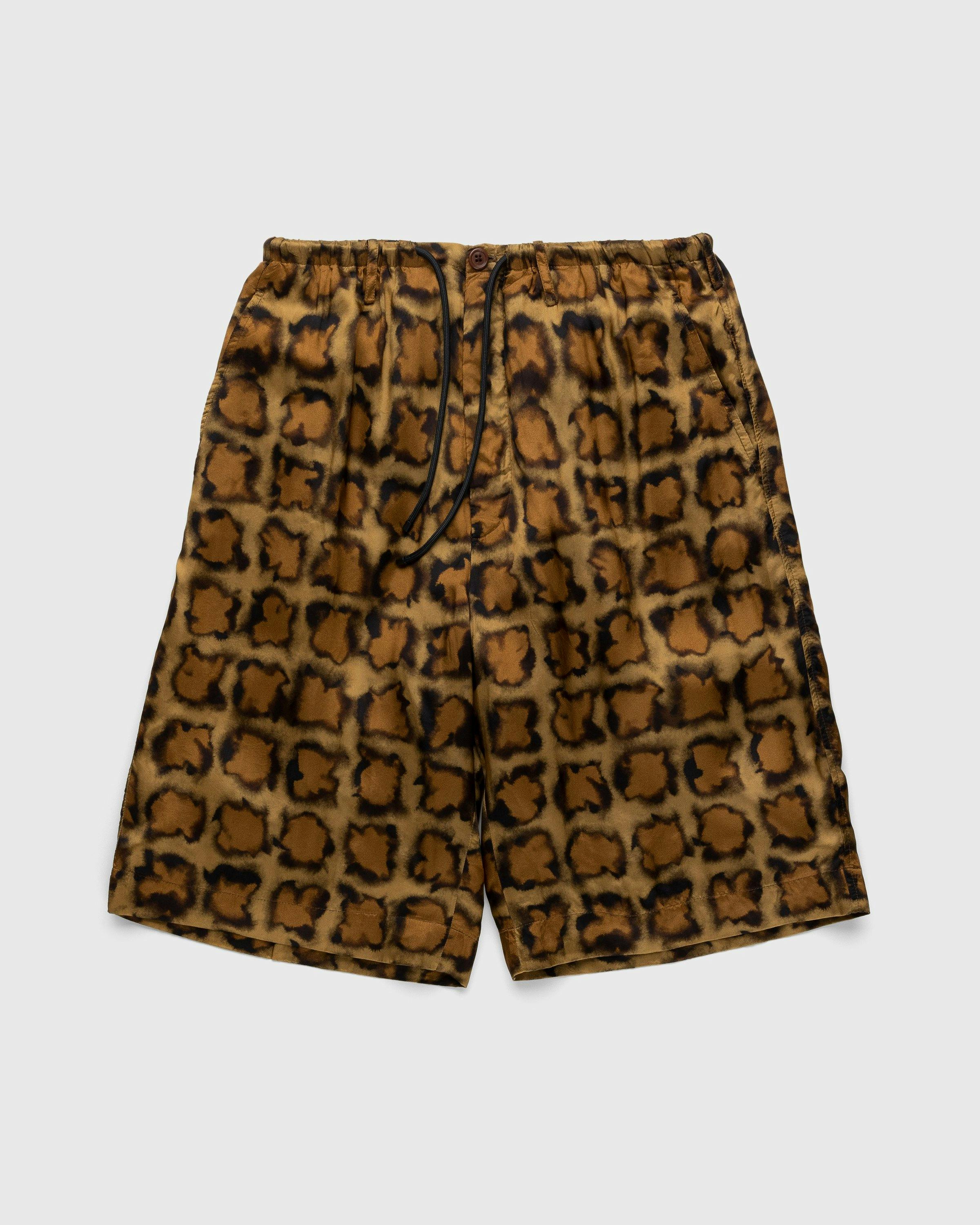 Dries van Noten - Plyd Shorts Camel - Clothing - Yellow - Image 1