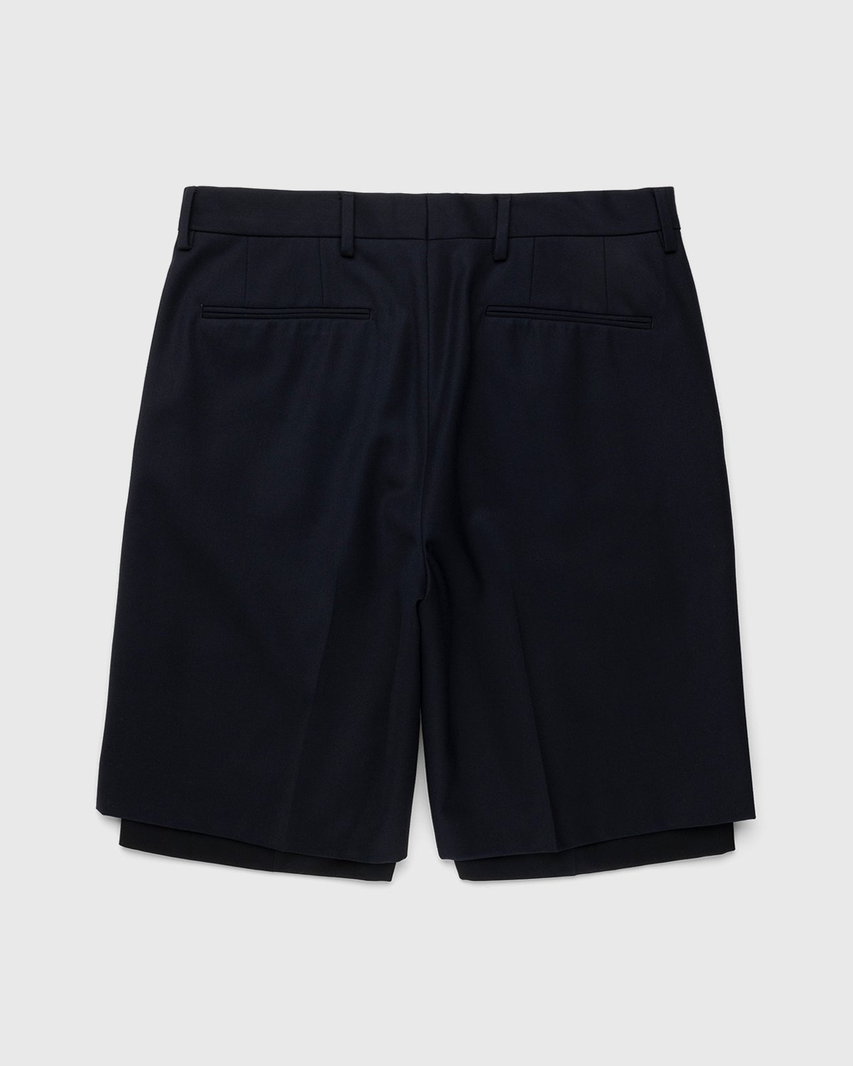 Dries van Noten - Prescott Double Layer Shorts Navy - Clothing - Blue - Image 2