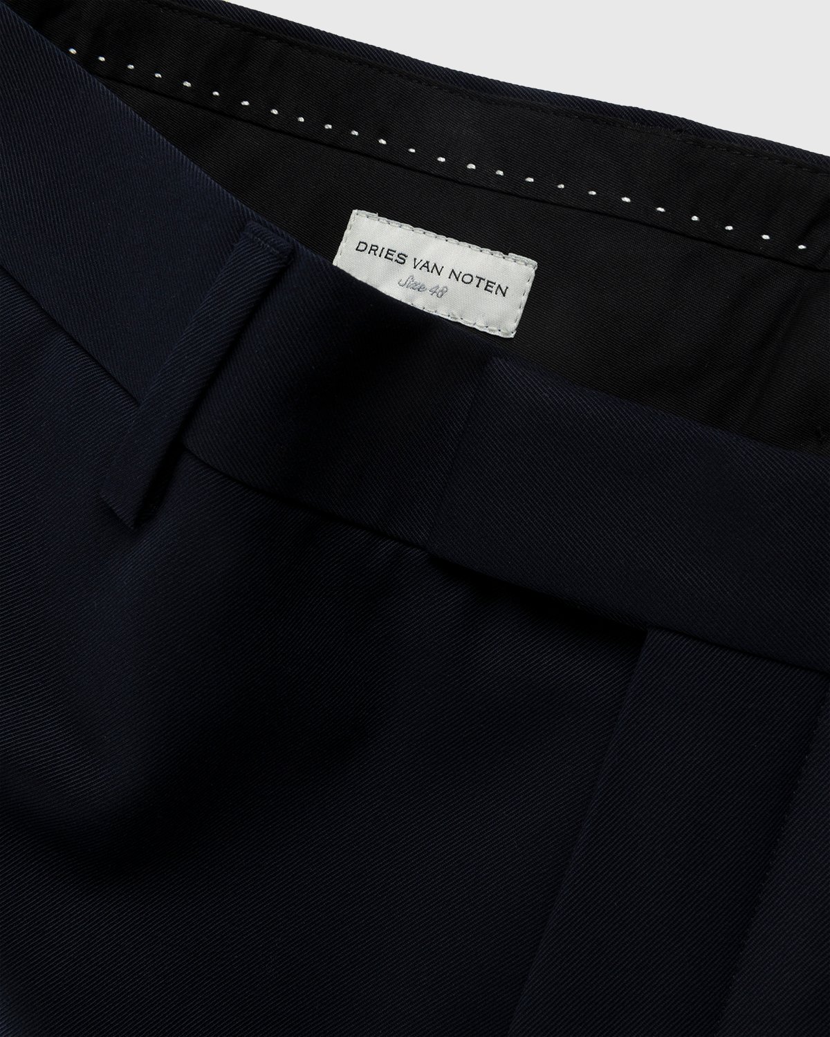 Dries van Noten - Prescott Double Layer Shorts Navy - Clothing - Blue - Image 6