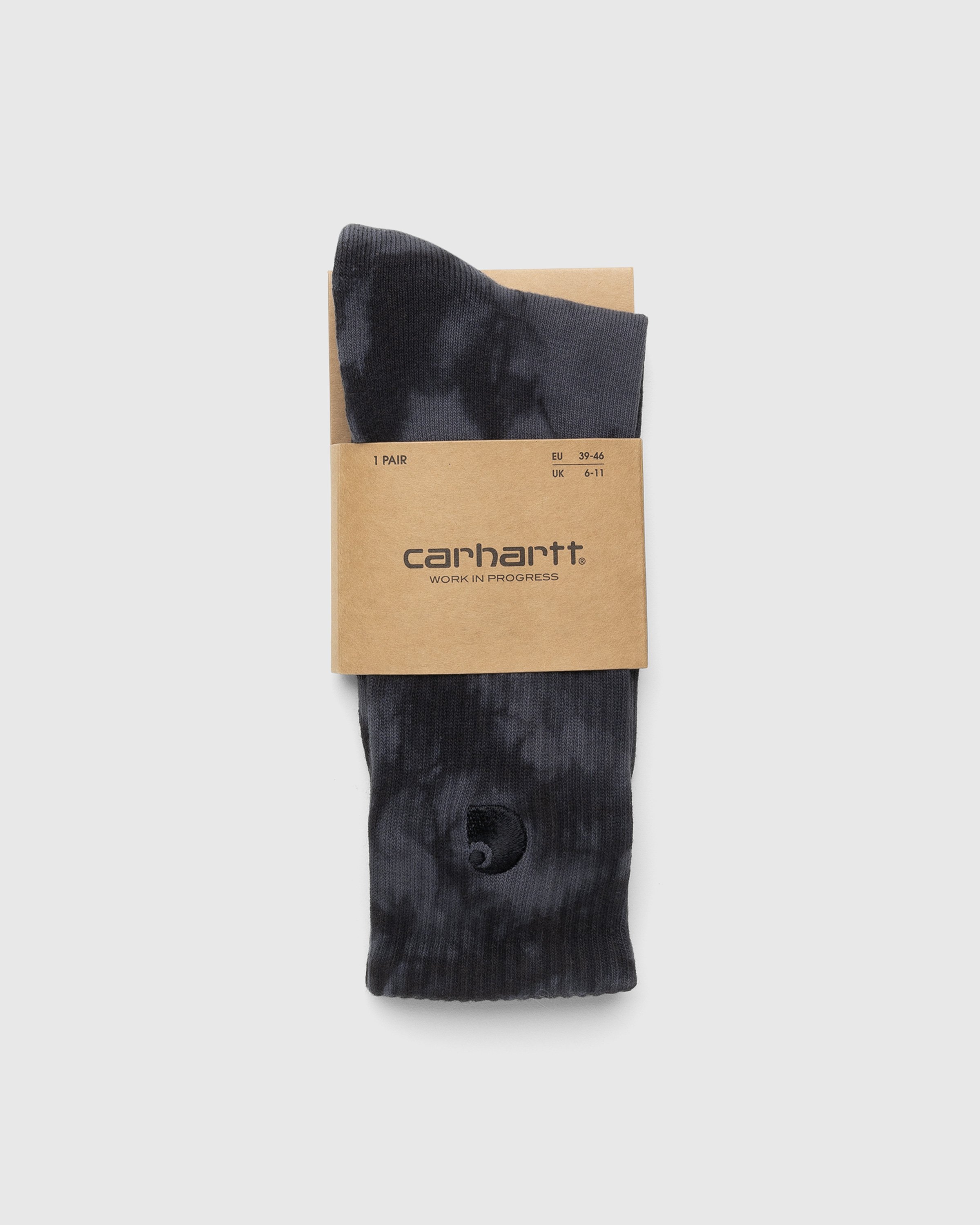 Carhartt WIP - Vista Socks Black - Accessories - Brown - Image 2