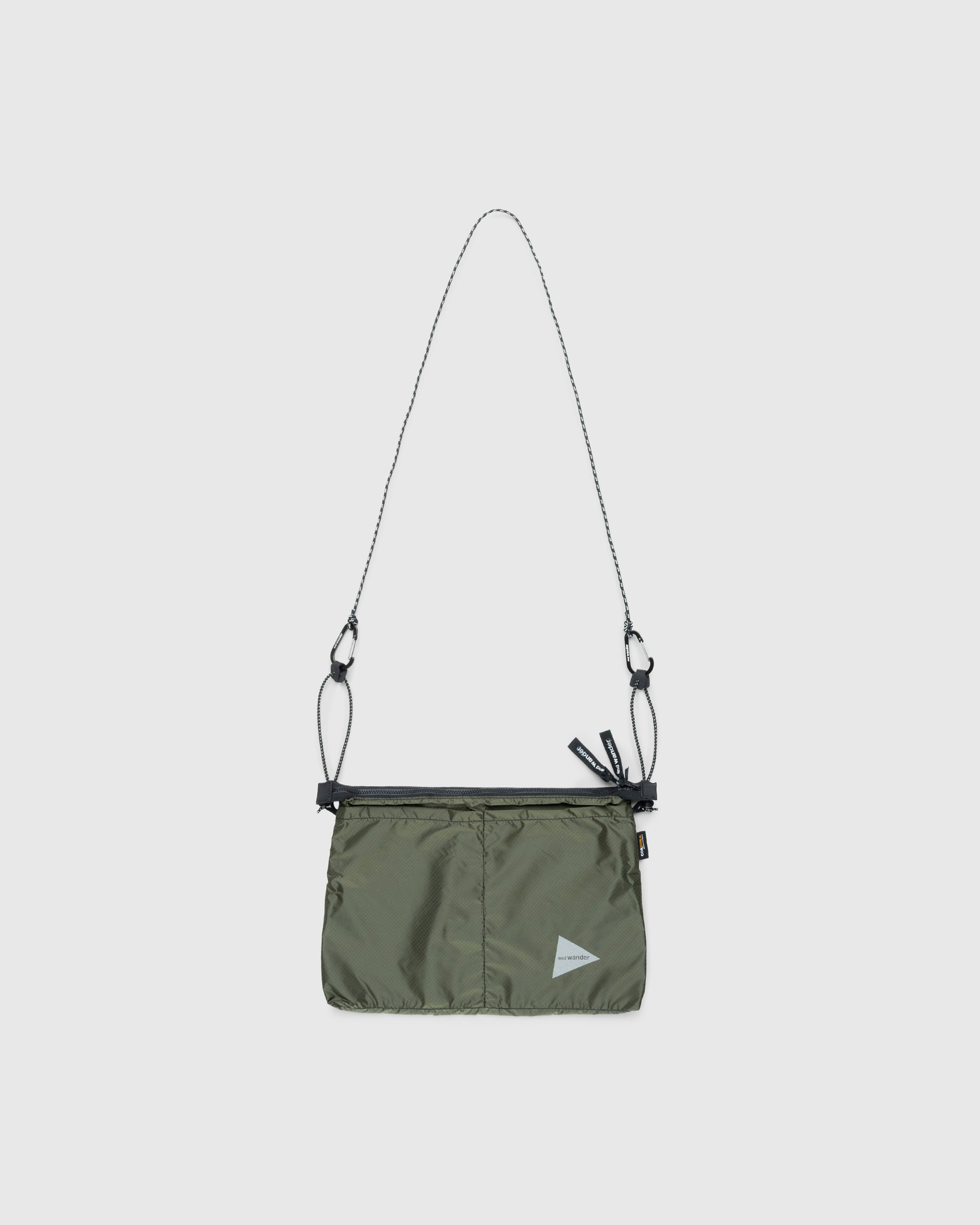 And Wander - Sil Sacoche Khaki - Accessories - Green - Image 1