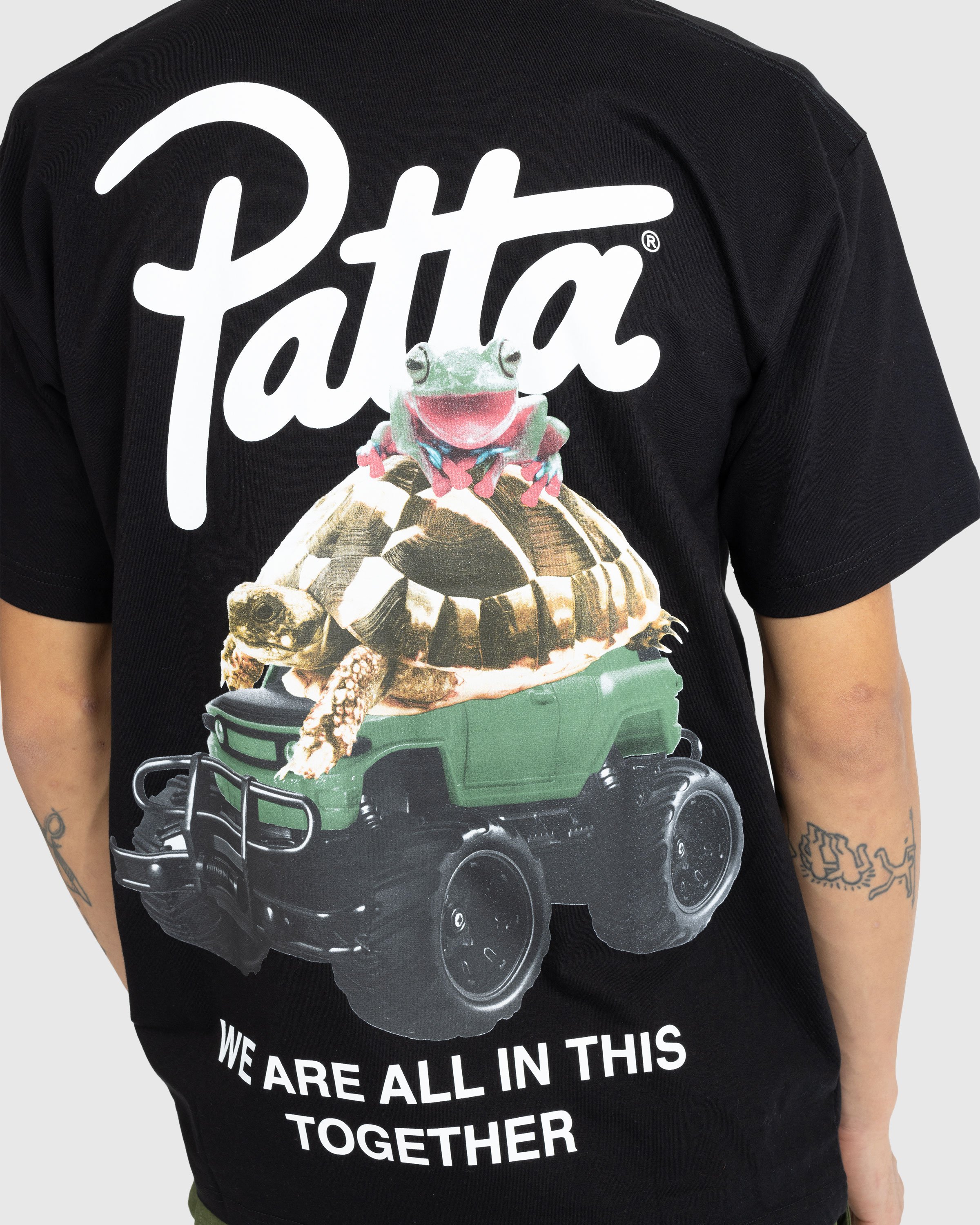 Patta - Animal T-Shirt Black - Clothing - Black - Image 5