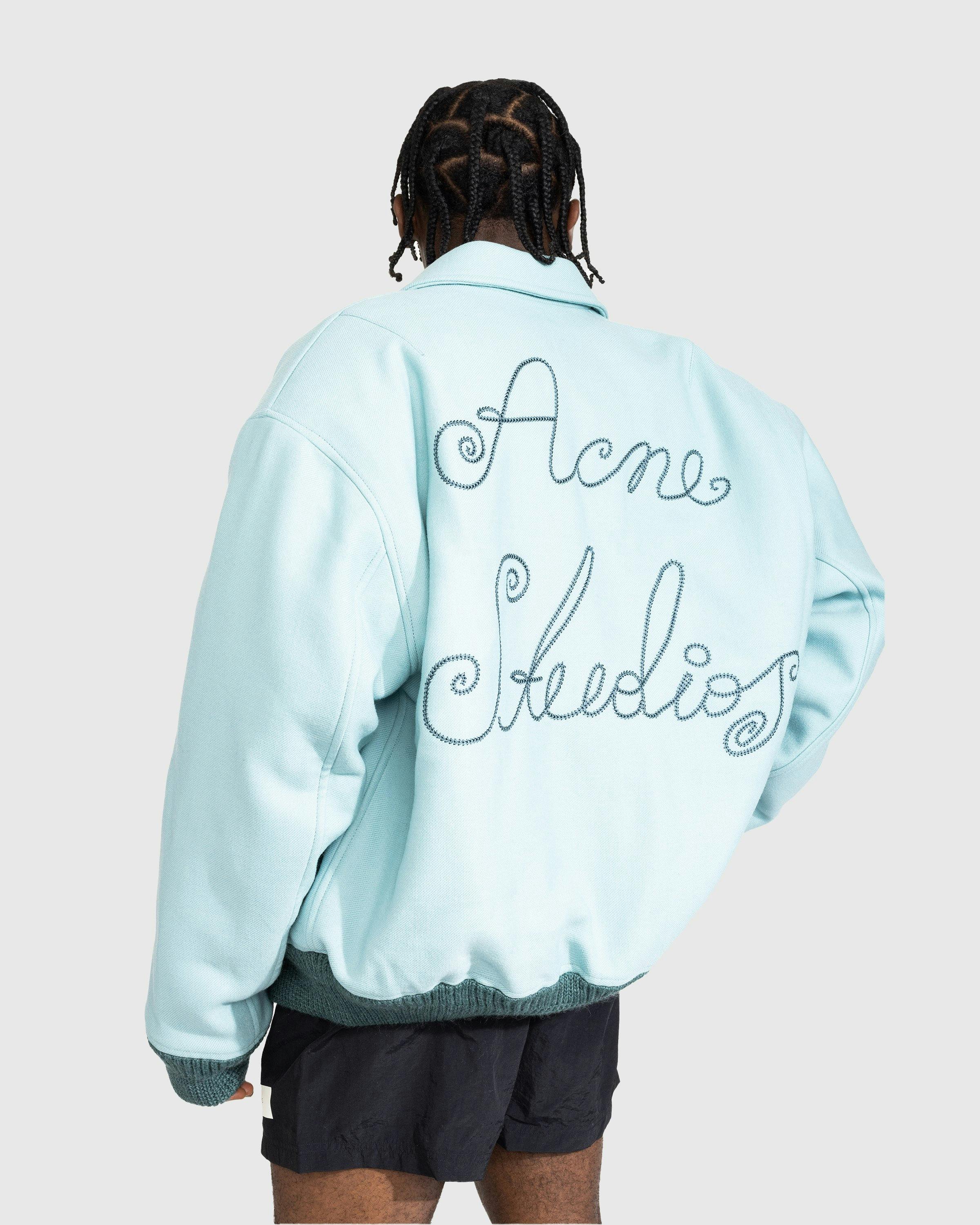 Acne Studios – Logo Bomber Jacket Pale Jade | Highsnobiety Shop