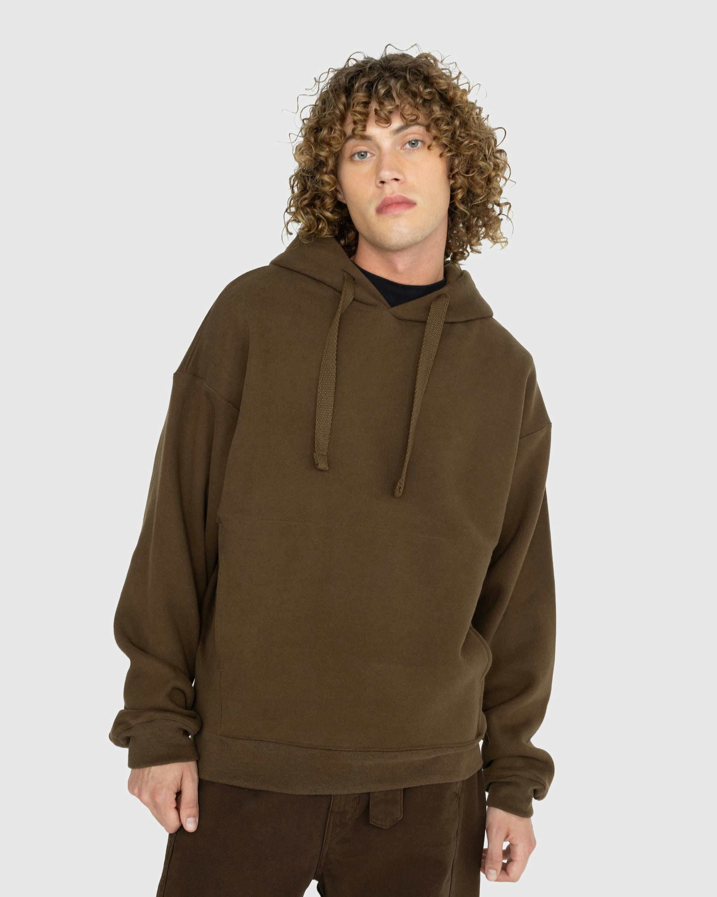 Lemaire - Hoodie Dark Tobacco - Clothing - Brown - Image 2