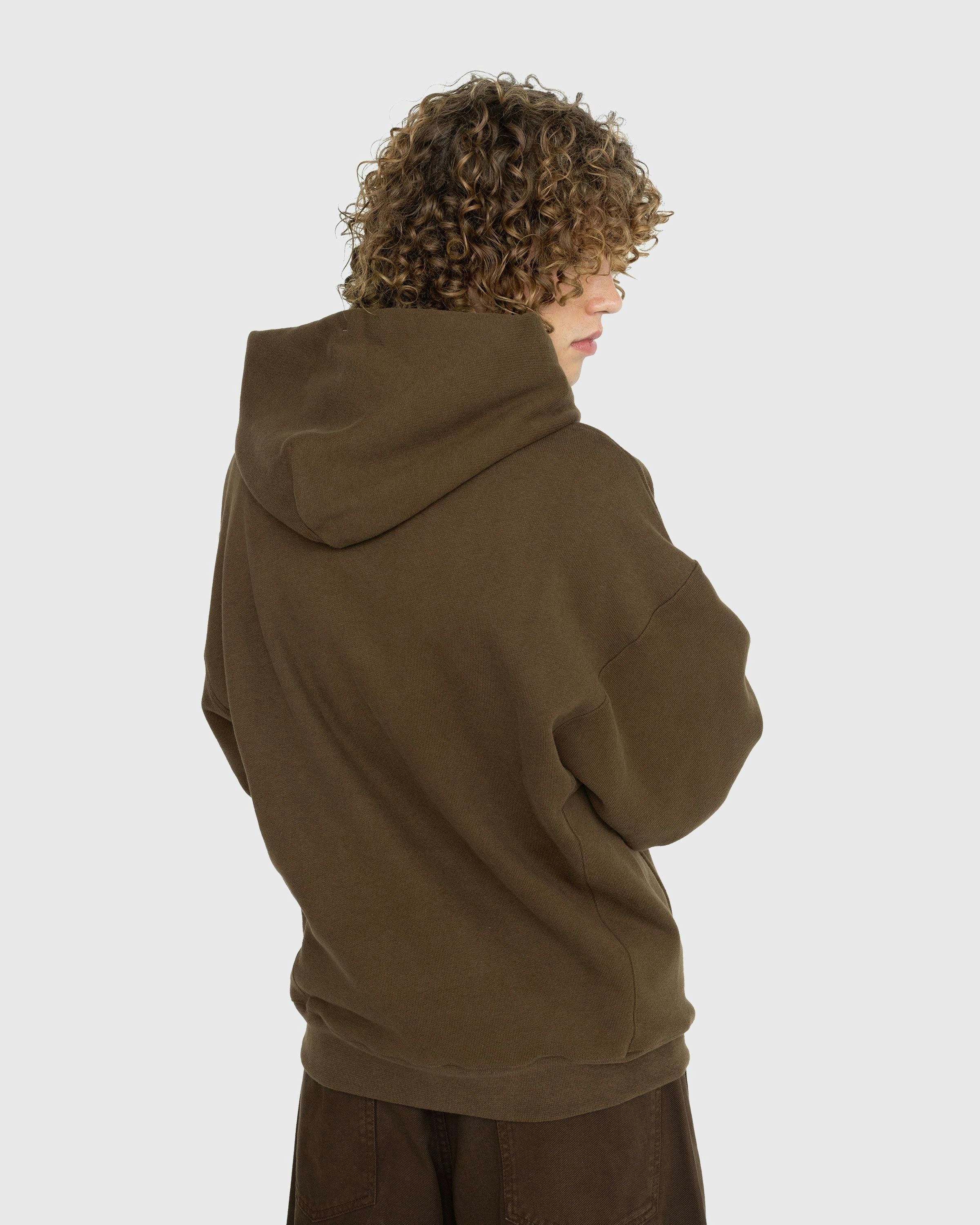 Lemaire - Hoodie Dark Tobacco - Clothing - Brown - Image 3