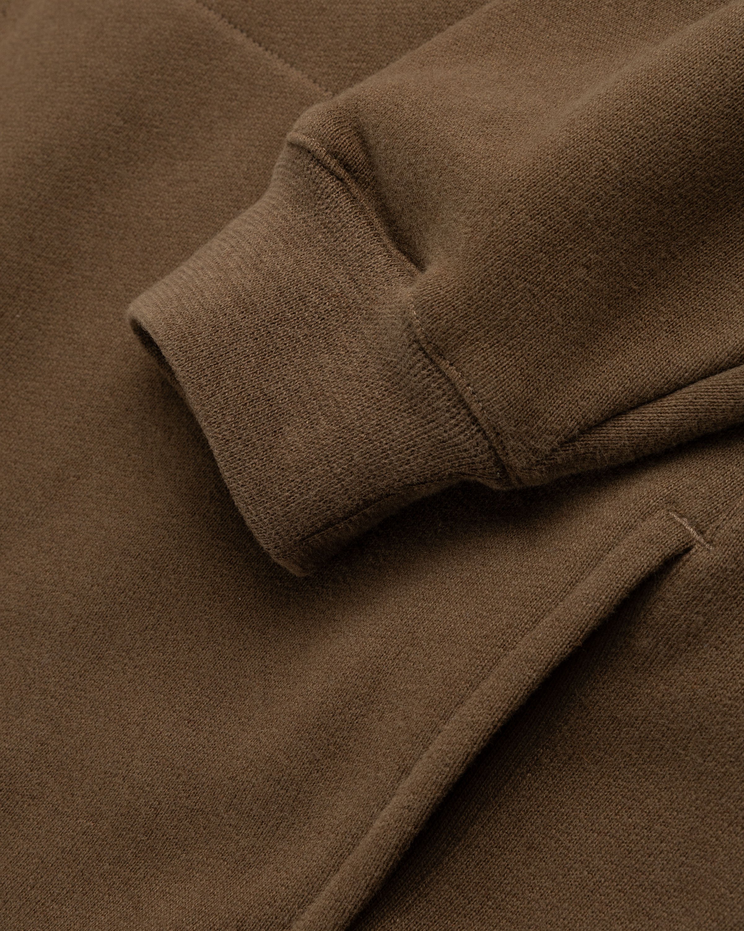 Lemaire - Hoodie Dark Tobacco - Clothing - Brown - Image 6