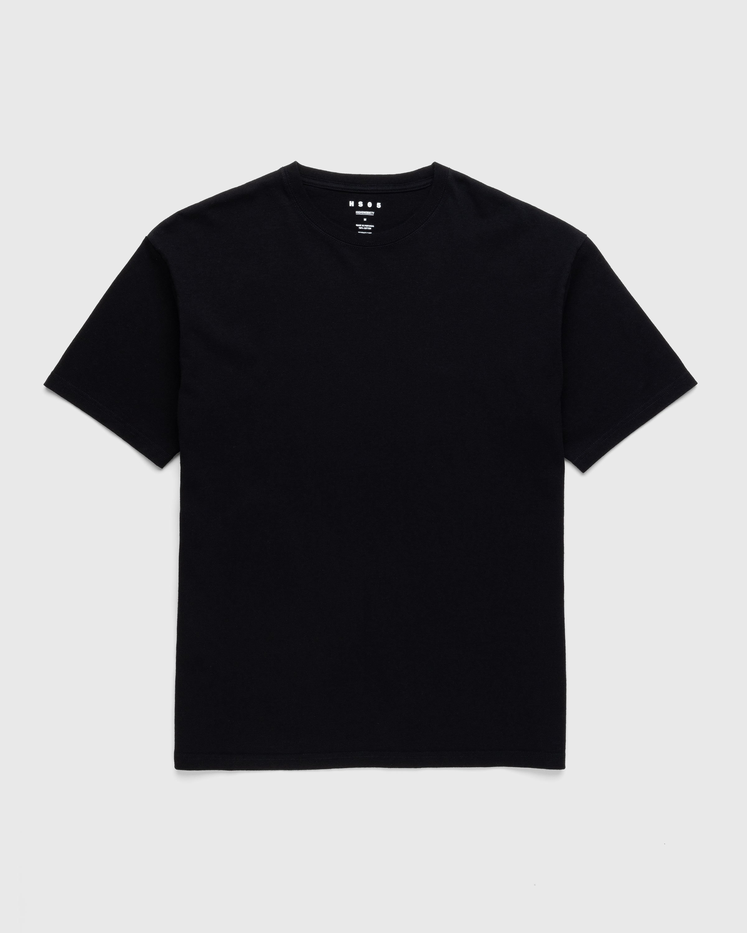Highsnobiety HS05 - 3 Pack T-Shirts Black - Clothing - Black - Image 2
