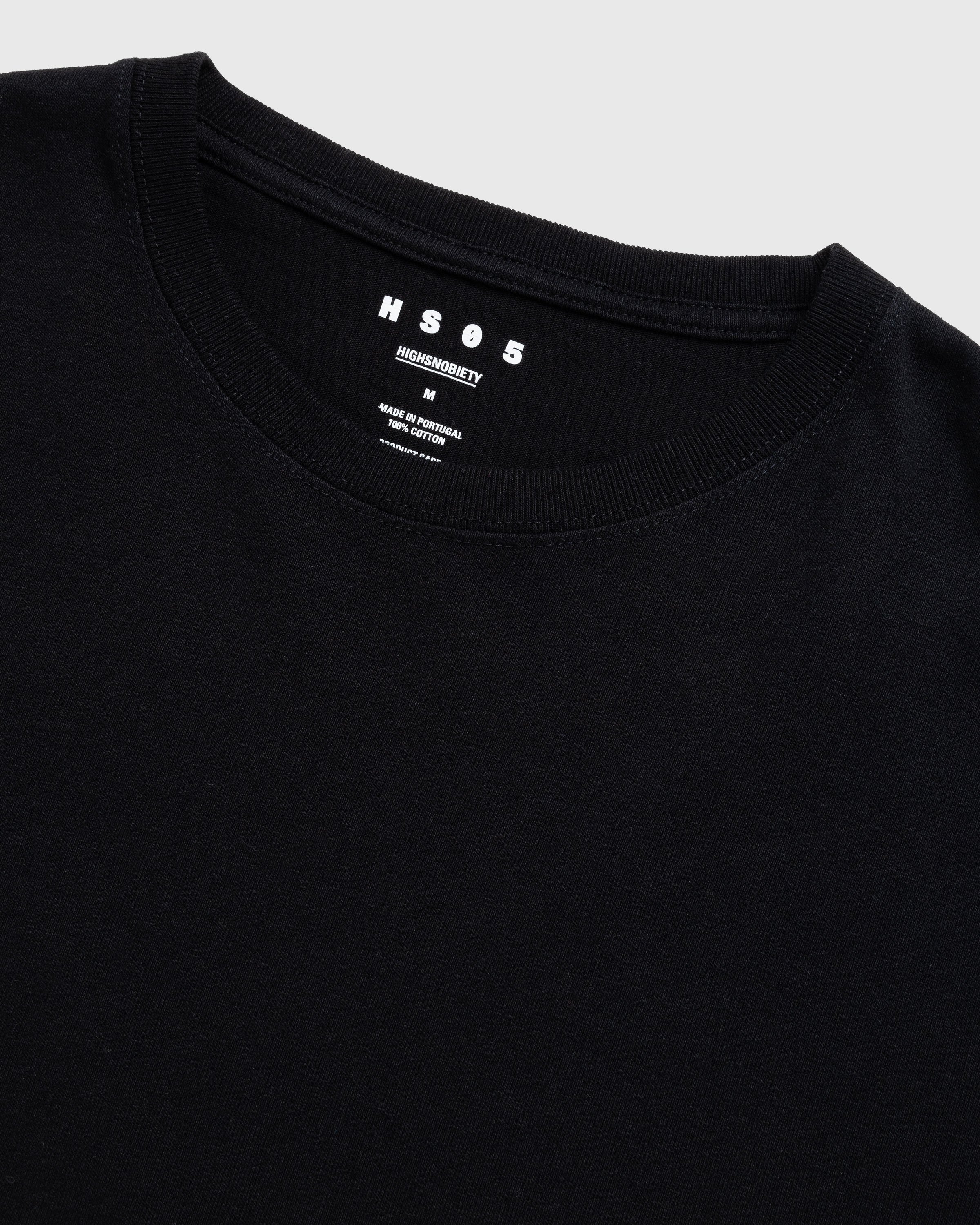 Highsnobiety HS05 - 3 Pack T-Shirts Black - Clothing - Black - Image 6
