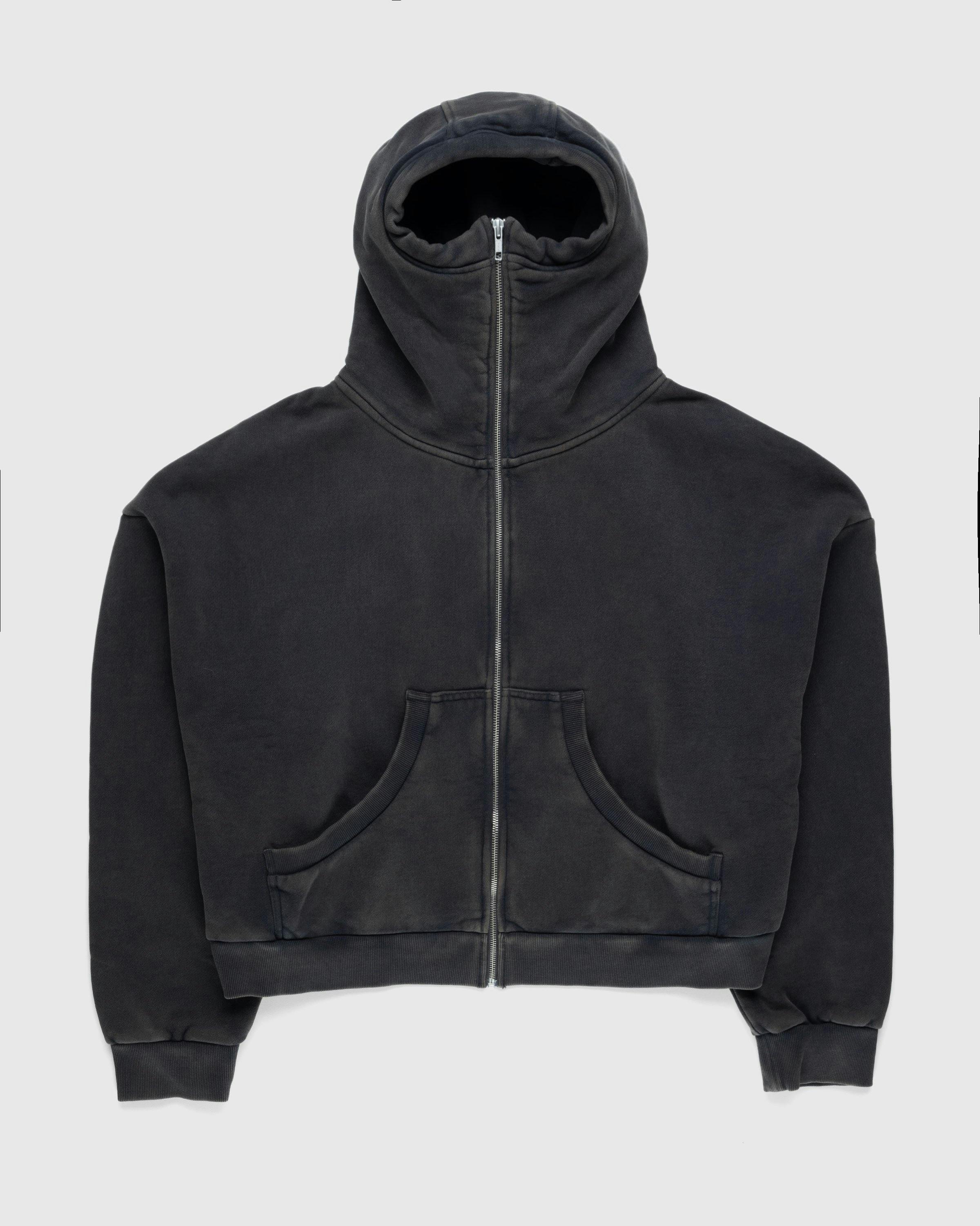 Entire Studios - Full Zip (Hoodie) Washed Black - Clothing - Black - Image 1