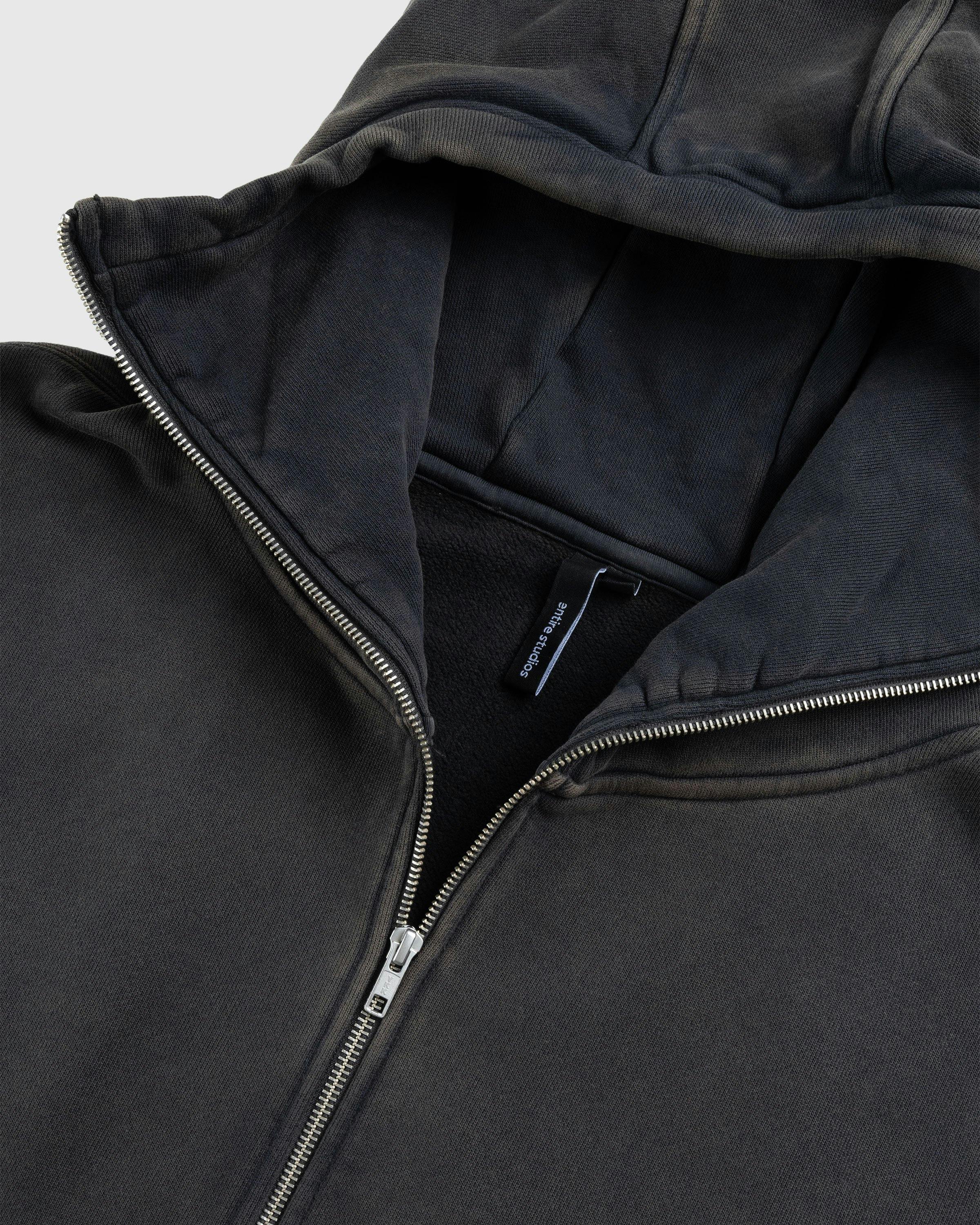 Entire Studios - Full Zip (Hoodie) Washed Black - Clothing - Black - Image 5