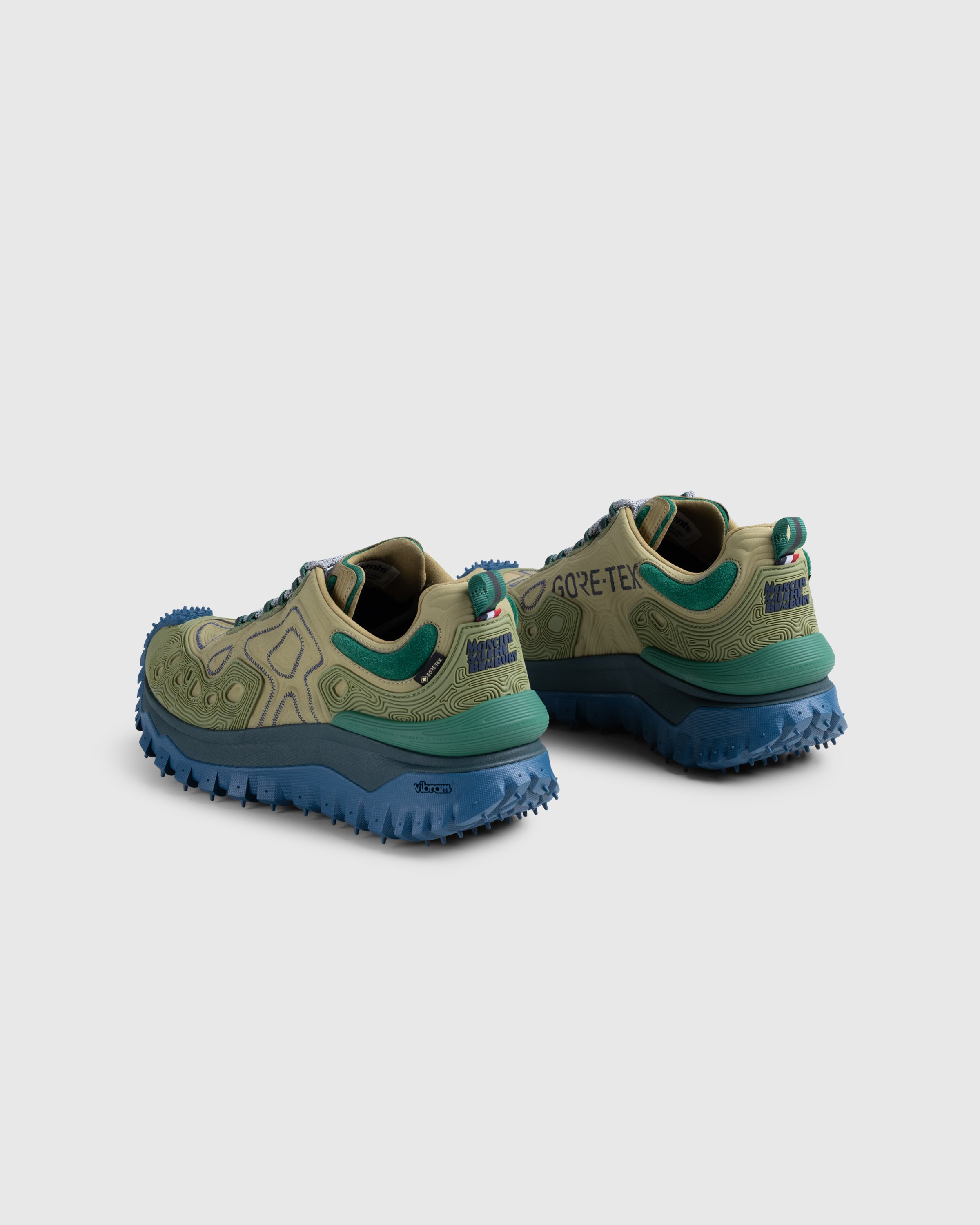 Moncler x Salehe Bembury - Trailgrip Grain Sneakers Beige - Footwear - Beige - Image 4