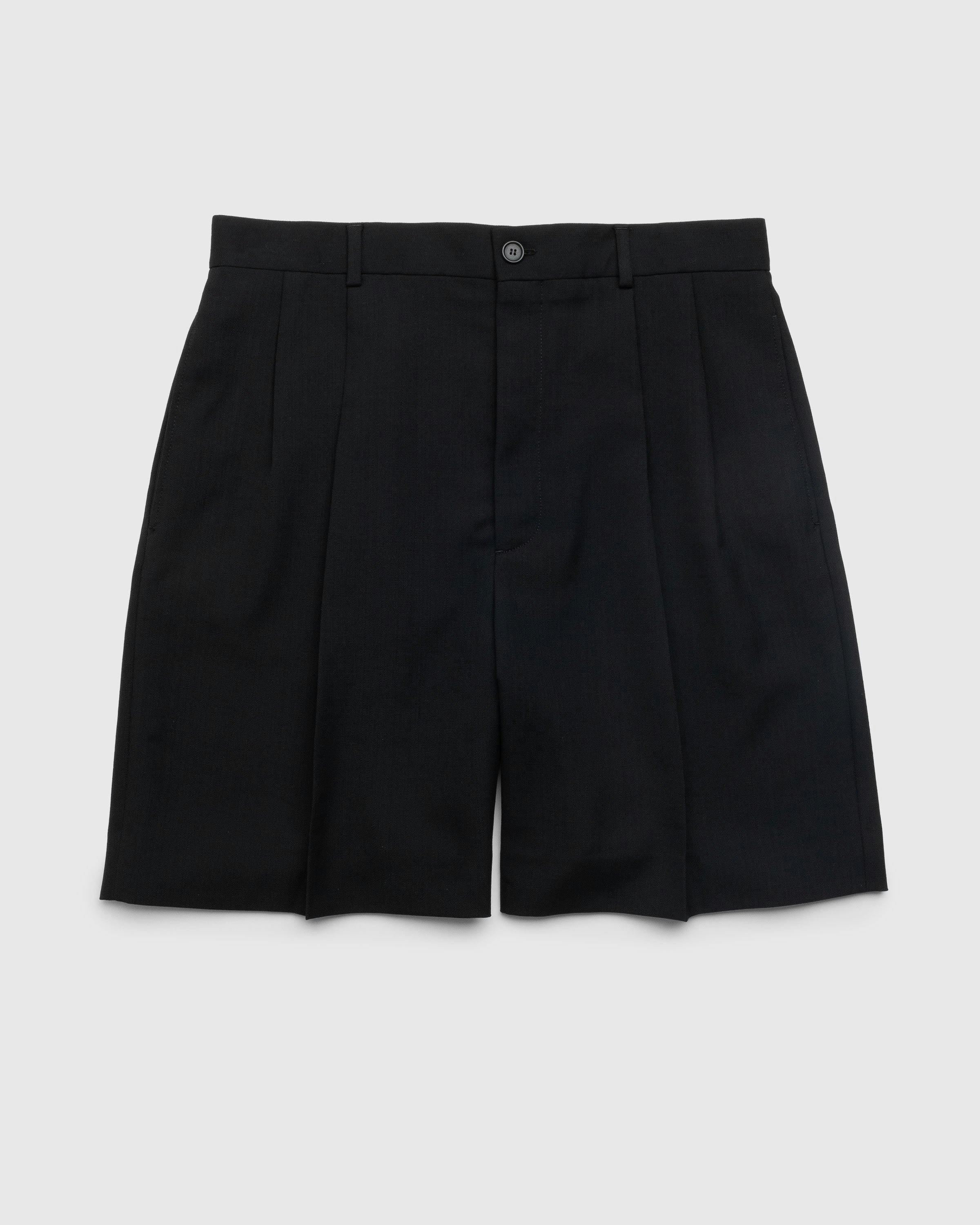 Acne Studios - Tailored pleated shorts - Black