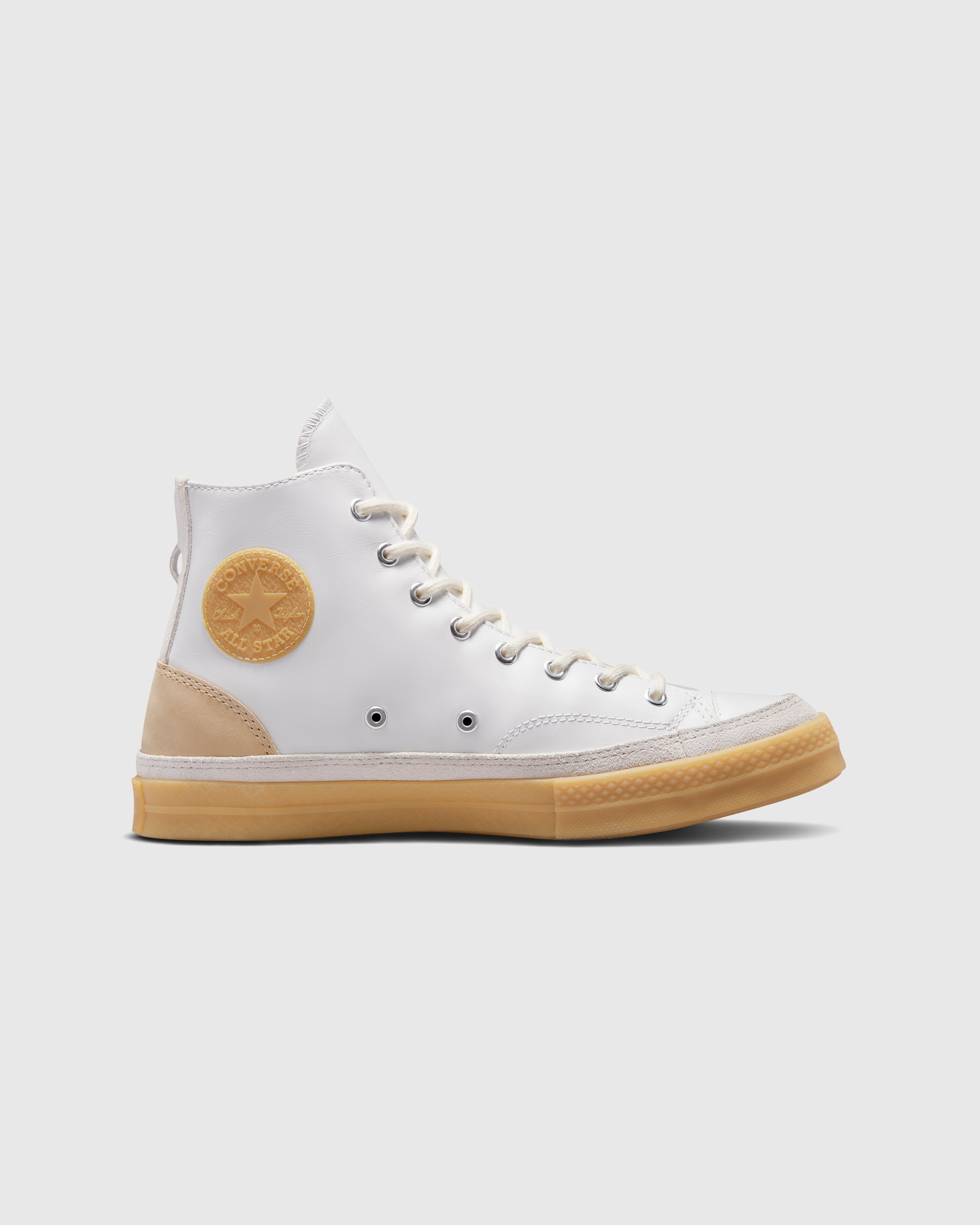Converse - Chuck 70 Hi South of Houston White/Sunlight/Pale Putty - Footwear - White - Image 1