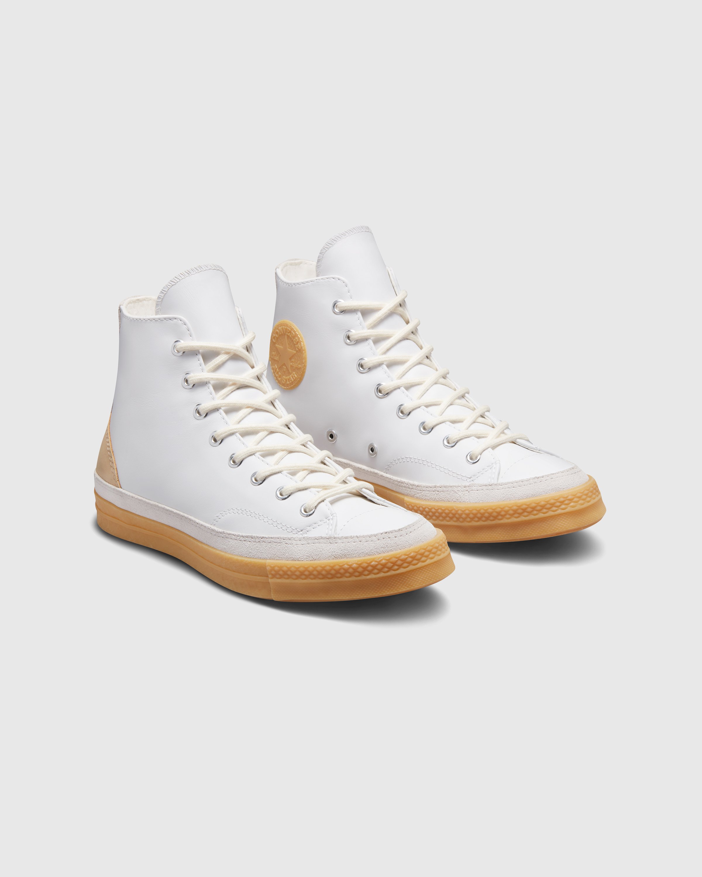 Converse - Chuck 70 Hi South of Houston White/Sunlight/Pale Putty - Footwear - White - Image 3