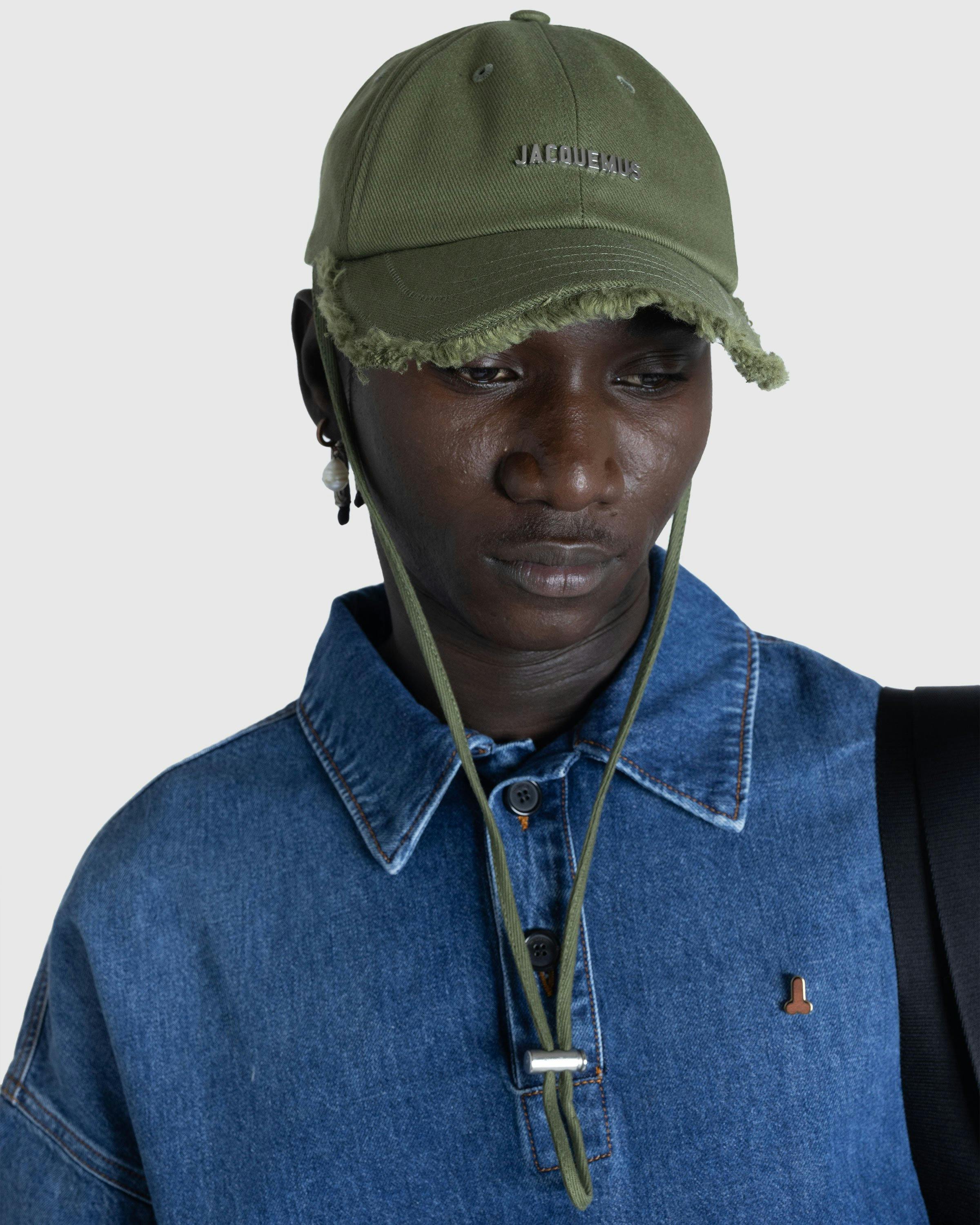 JACQUEMUS - LA CASQUETTE ARTICHAUT - Accessories - Green - Image 2