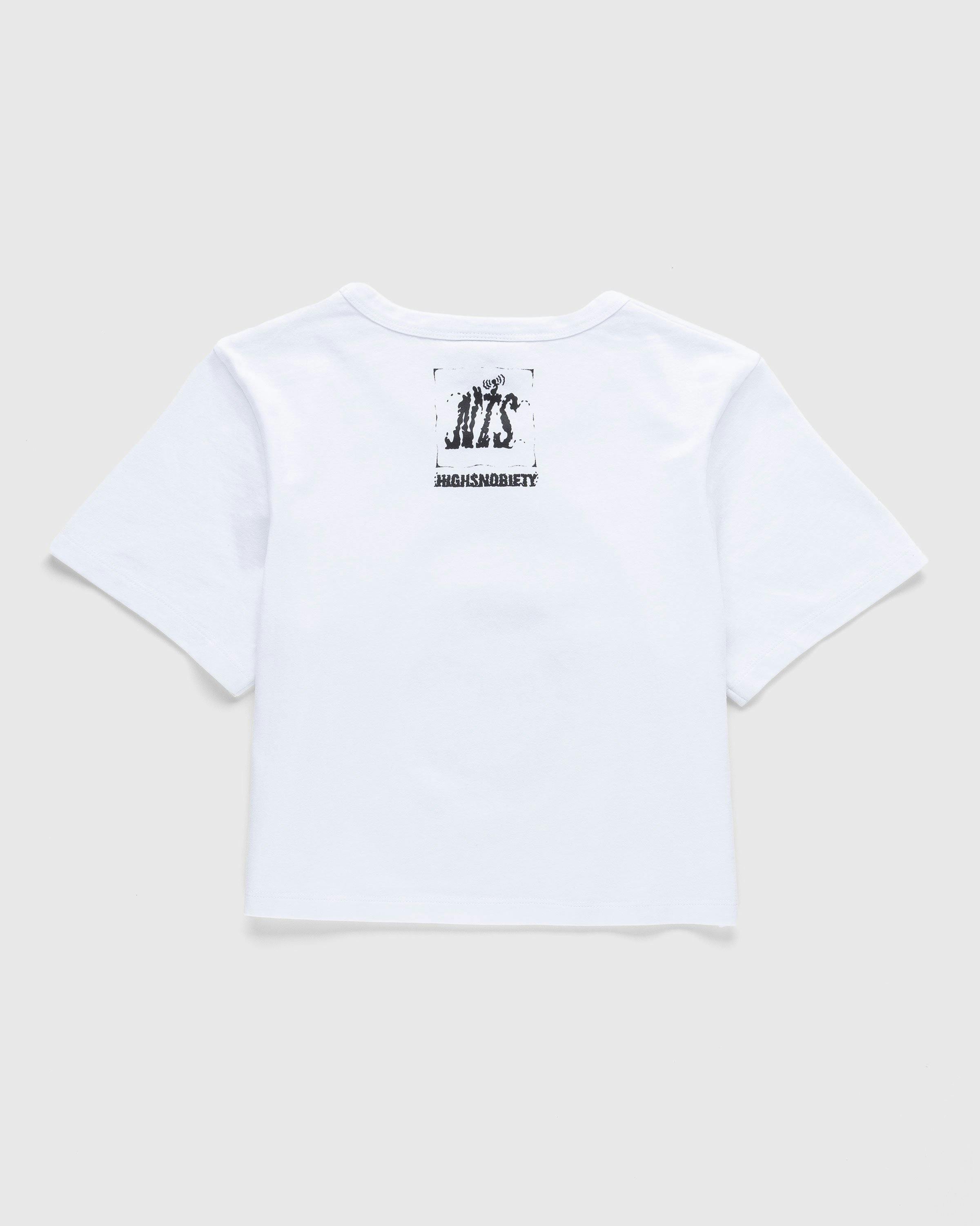 NTS x Highsnobiety - Apple Baby Tee White - Clothing - White - Image 2