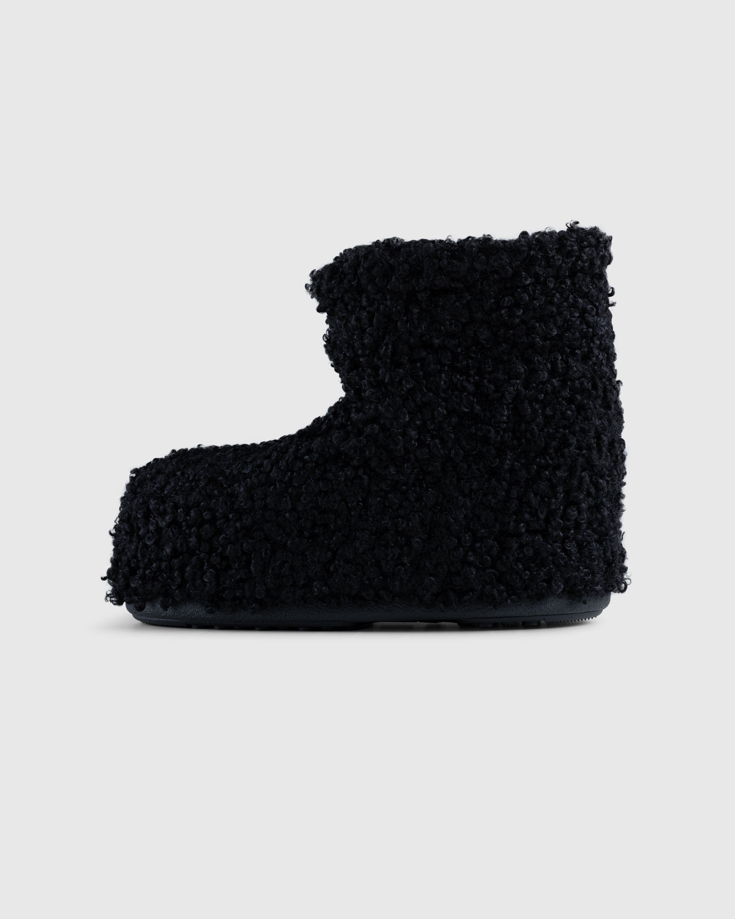 Moon Boot - Icon Low Faux Curly Boots Black - Footwear - Black - Image 2