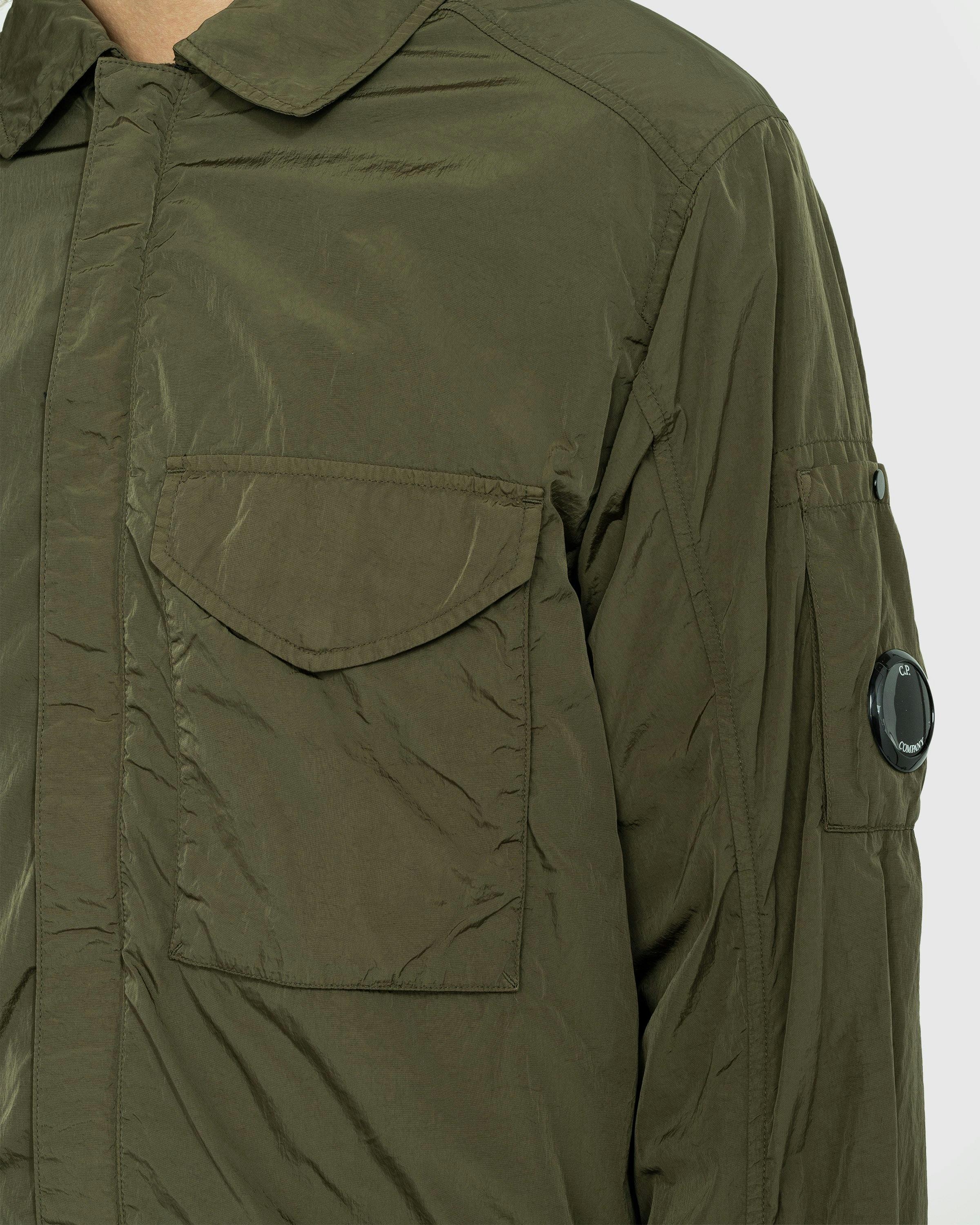 C.P. Company - Chrome-R Overshirt Ivy Green - Clothing - Green - Image 5