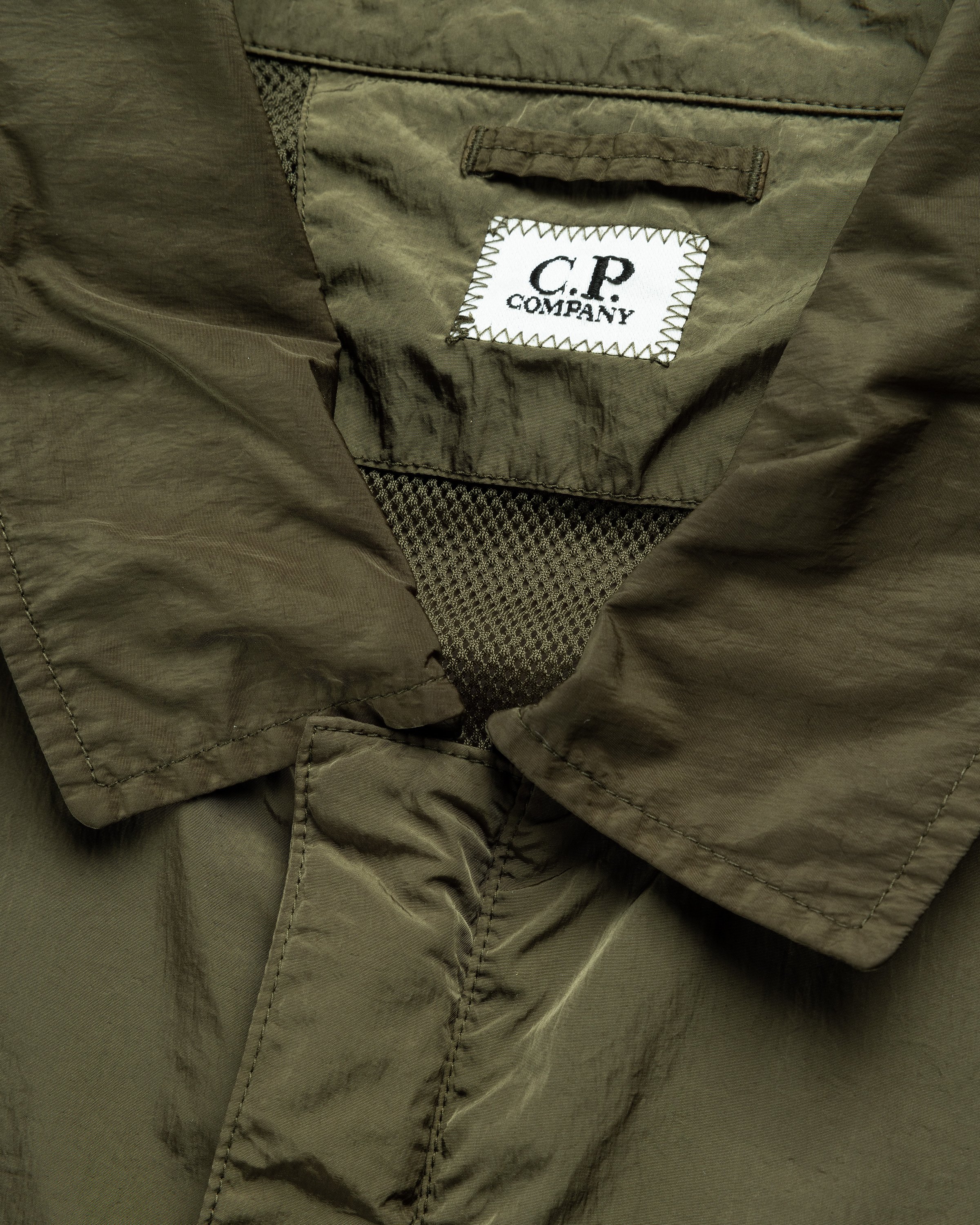 C.P. Company - Chrome-R Overshirt Ivy Green - Clothing - Green - Image 6