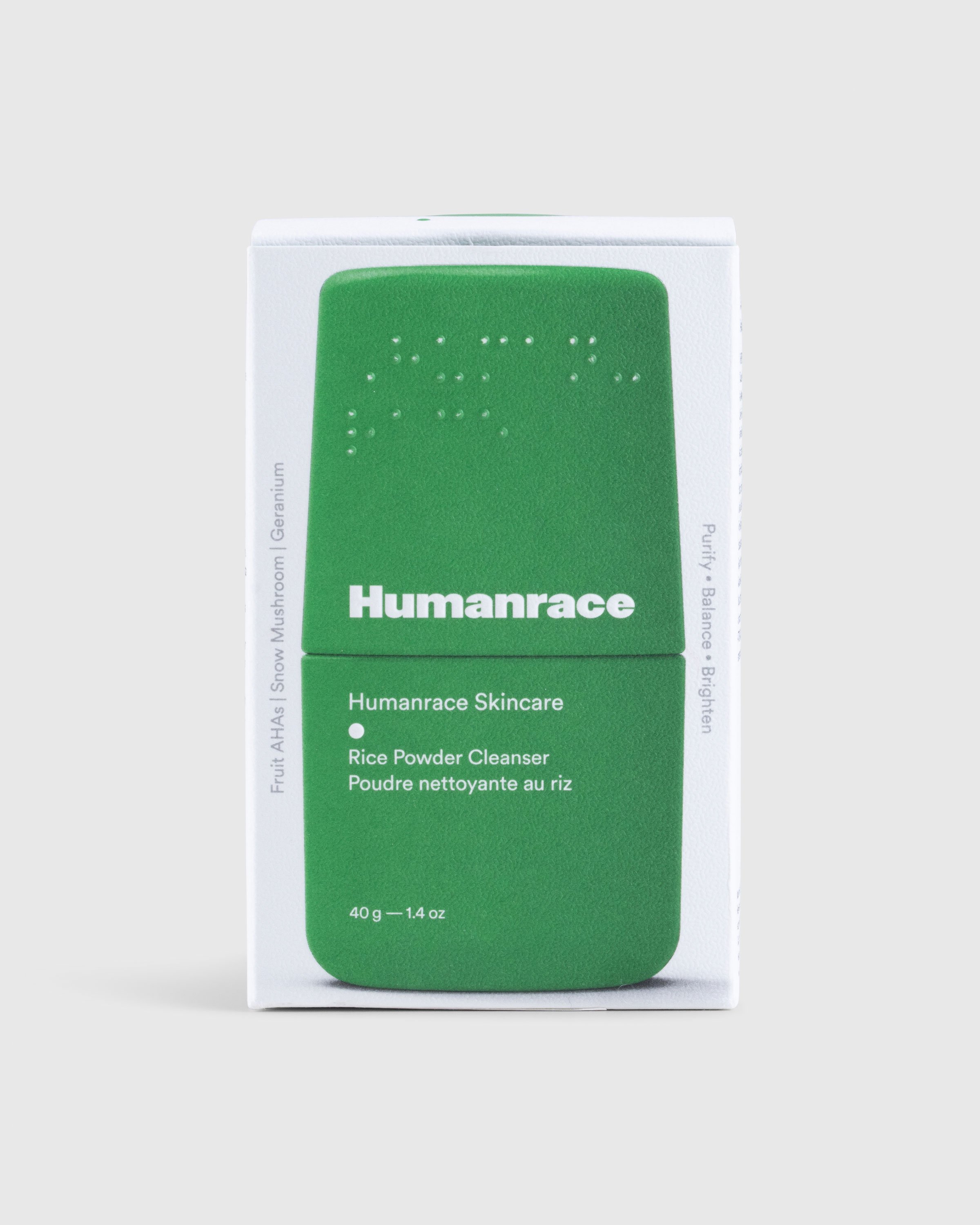 Humanrace - Rice Powder Cleanser - Lifestyle - Green - Image 2