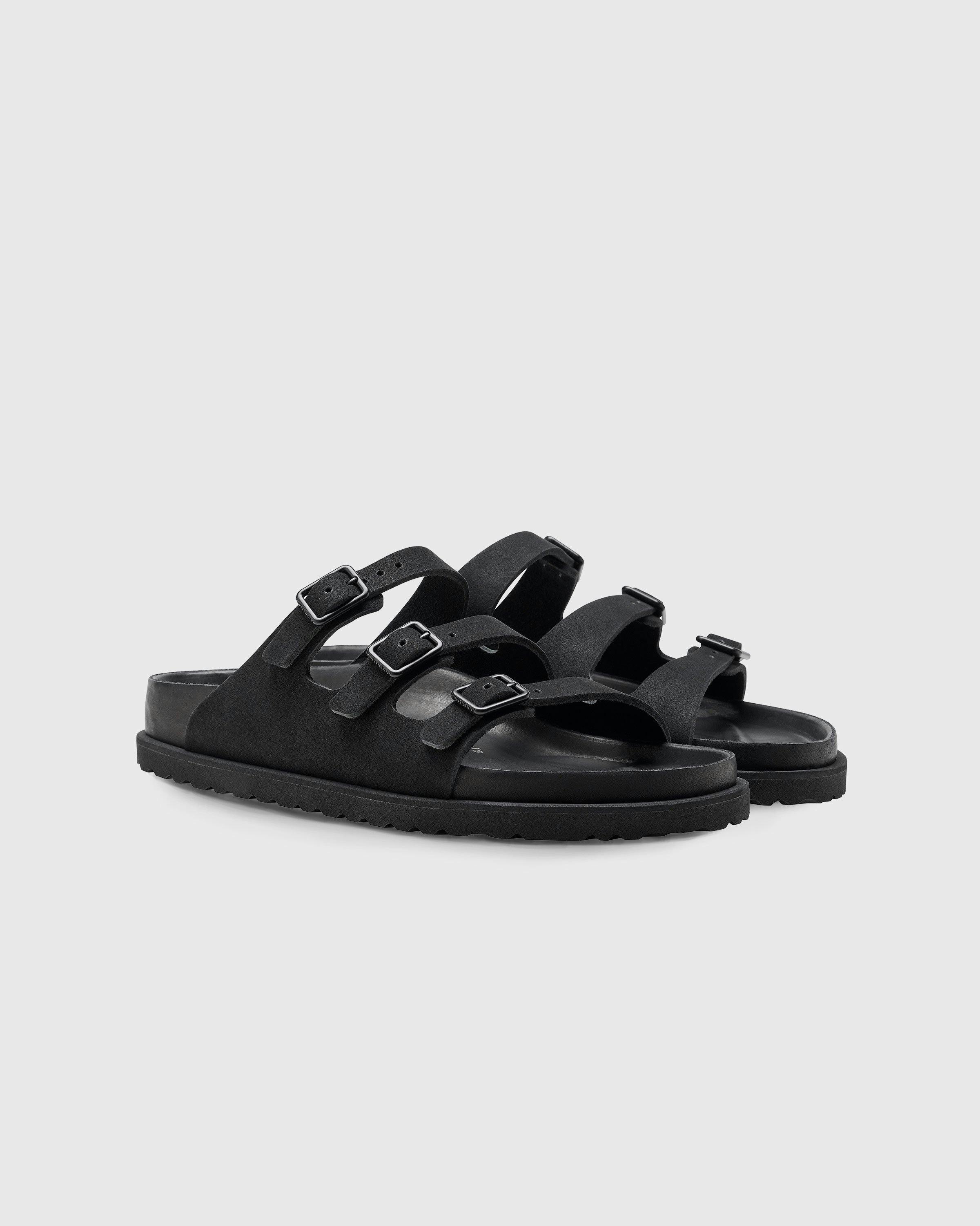 Birkenstock - Florida Suede Leather Black - Footwear - Black - Image 2