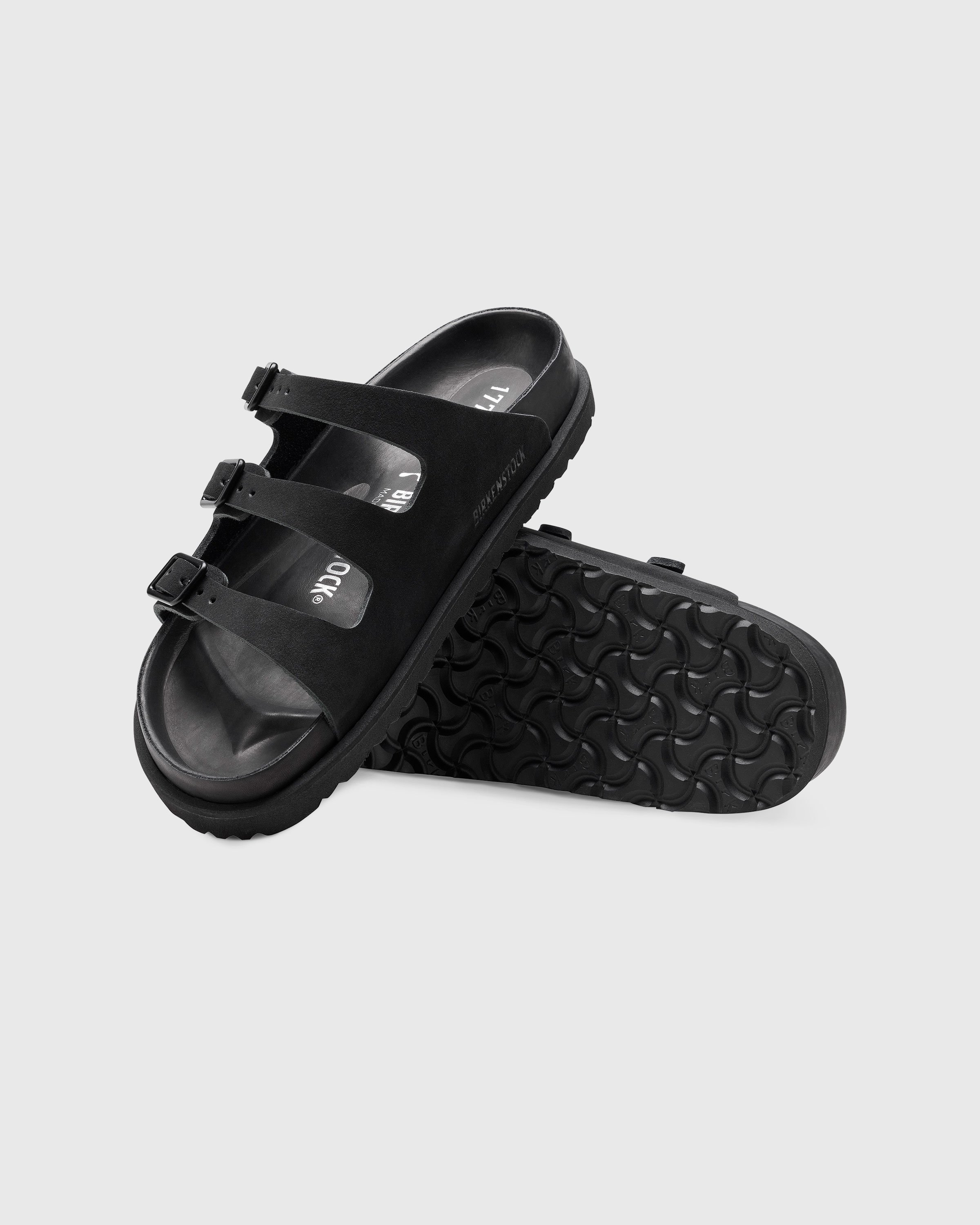 Birkenstock - Florida Suede Leather Black - Footwear - Black - Image 3