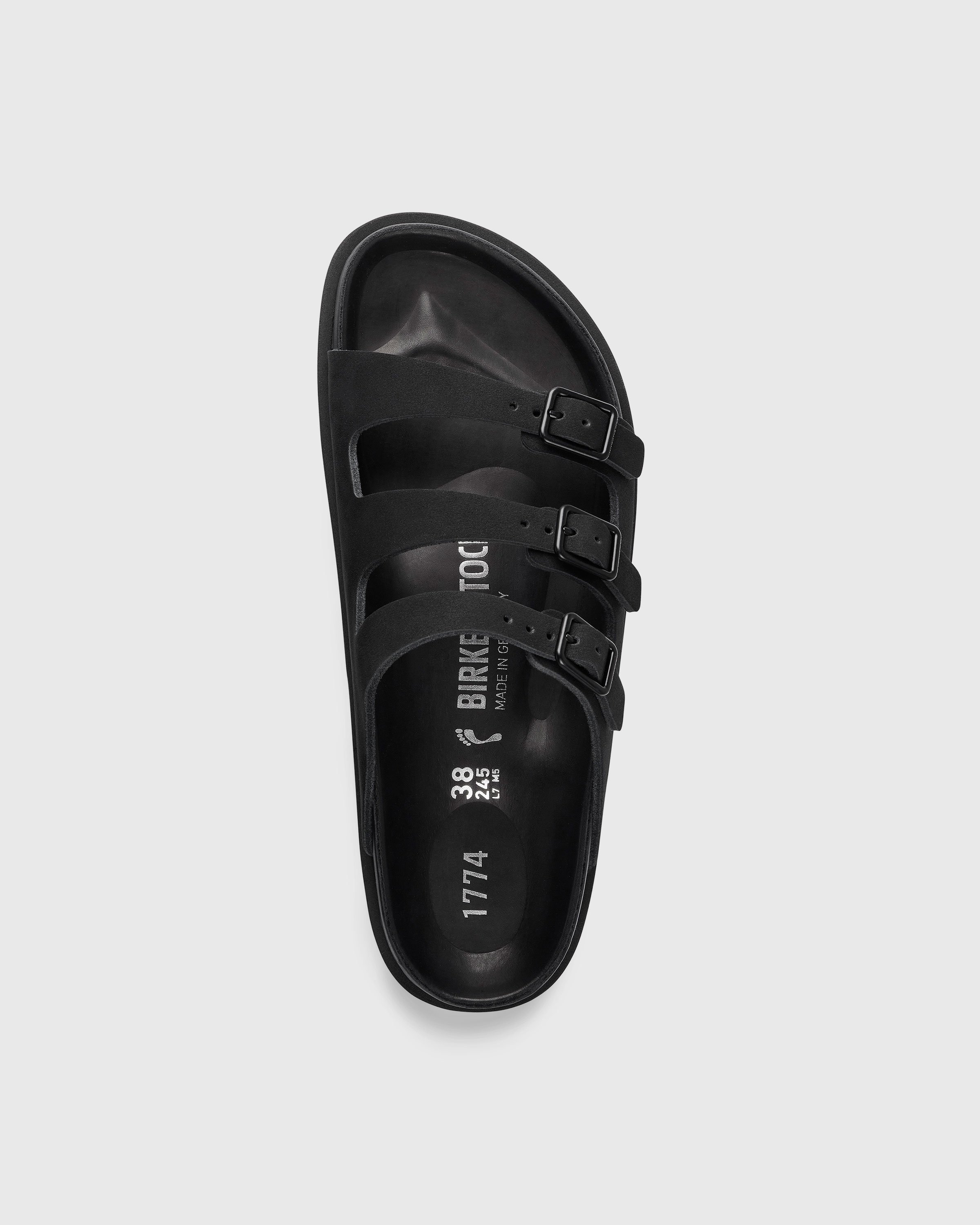 Birkenstock - Florida Suede Leather Black - Footwear - Black - Image 4
